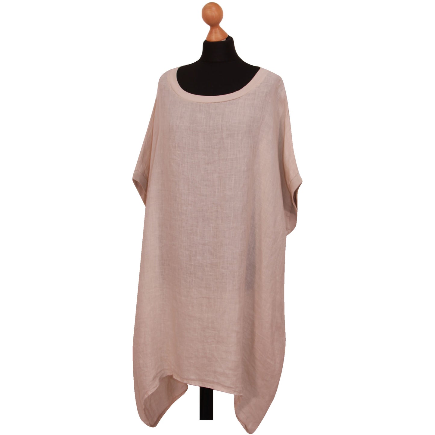 Effortlessly Chic: Women's Linen Baggy Top for Plus Size Comfort