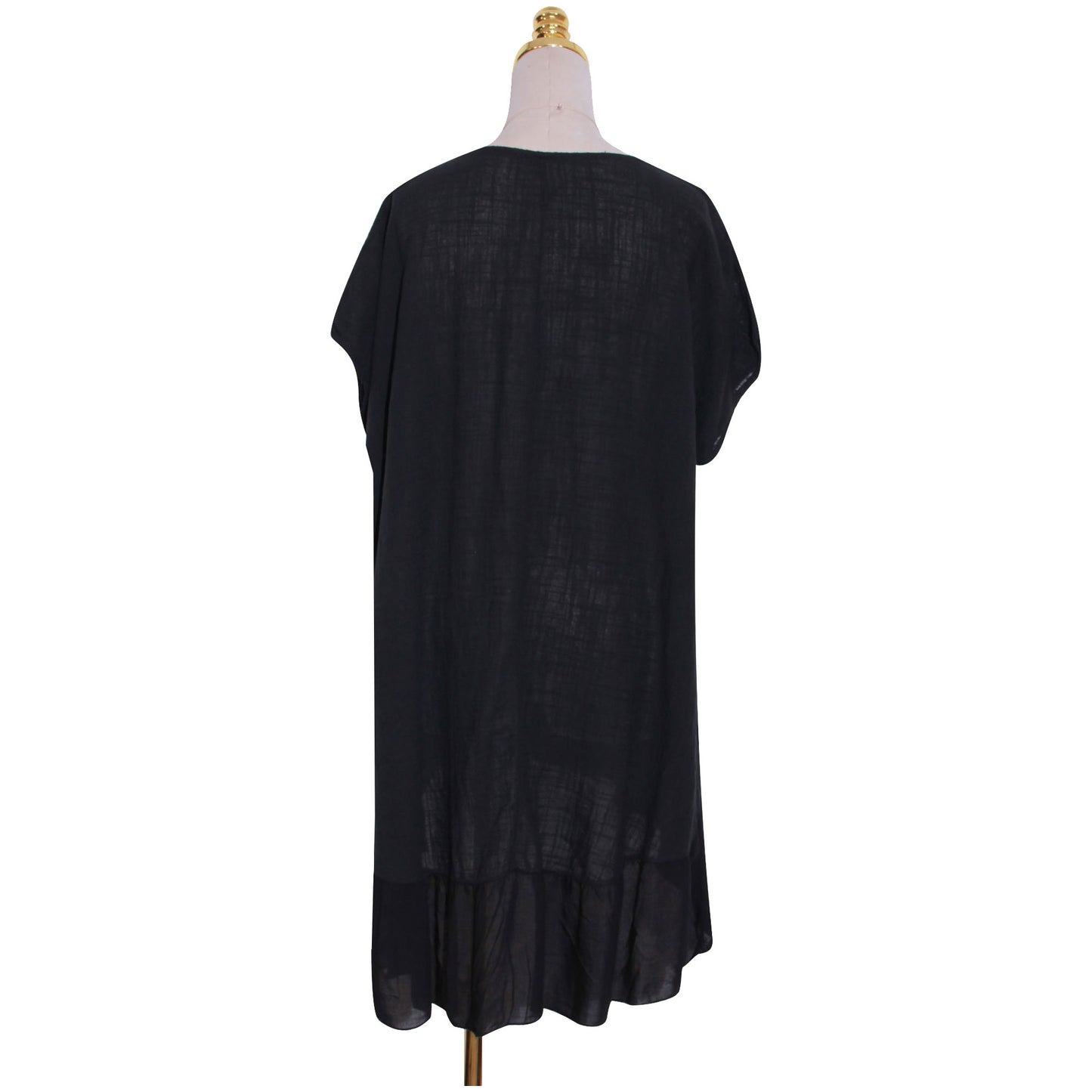 Italian Step Hem Women's Plain Top: Simple and Stylish