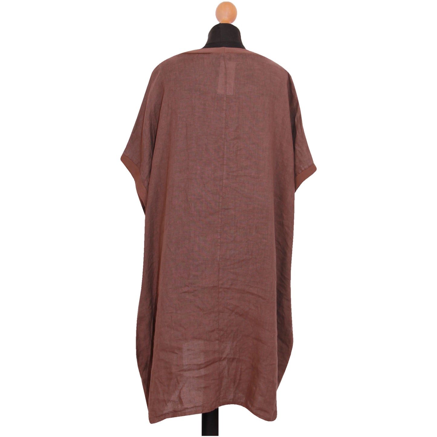 Effortlessly Chic: Women's Linen Baggy Top for Plus Size Comfort