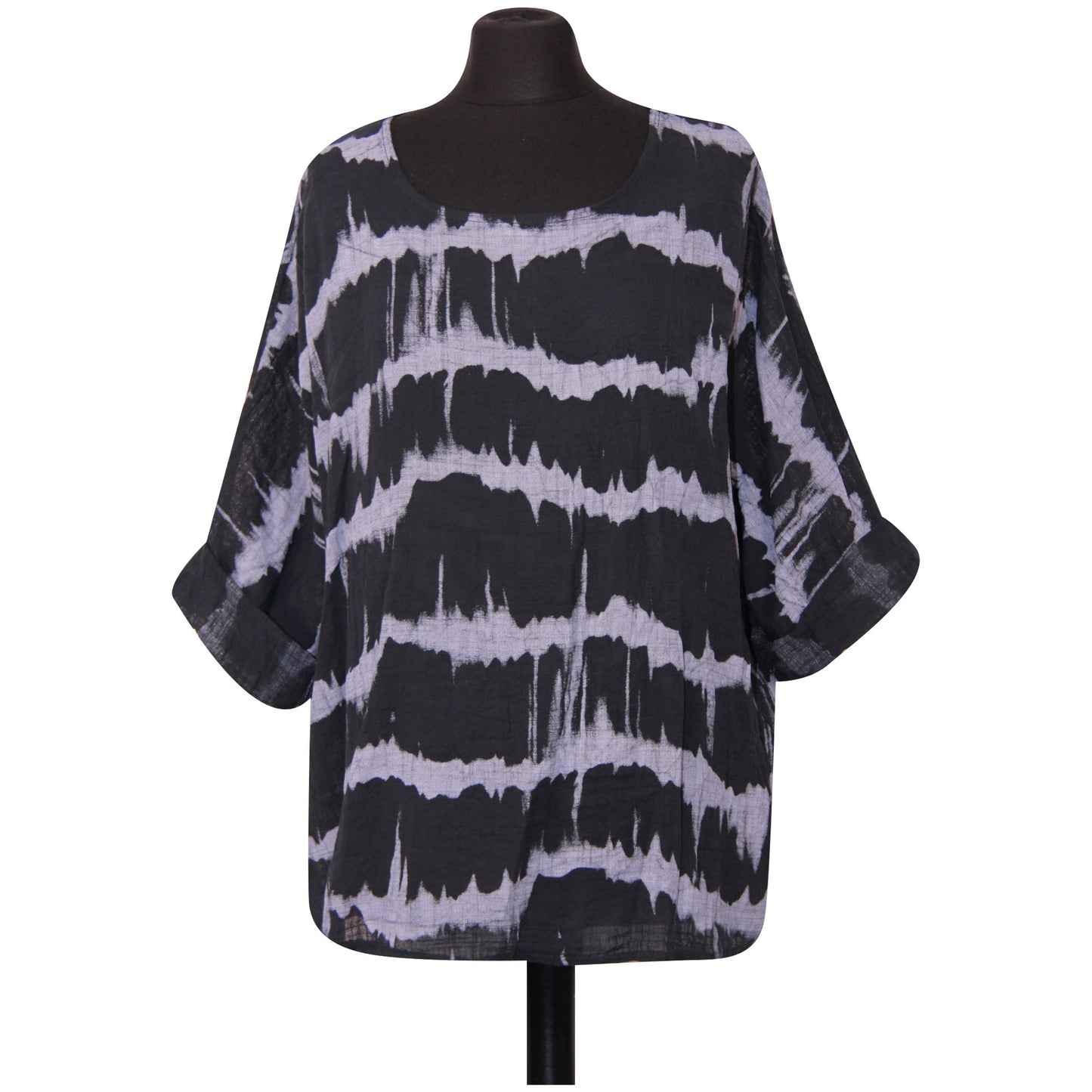 Summer Breeze Tie-Dye crop-top voor dames - boho-chique stijl