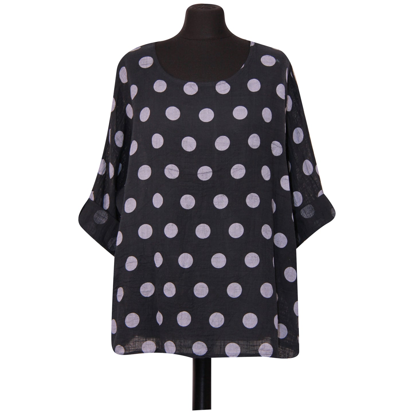 Croptop met Italiaanse stippen voor dames