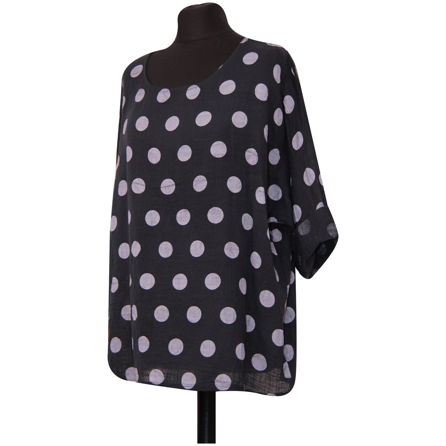 Croptop met Italiaanse stippen voor dames