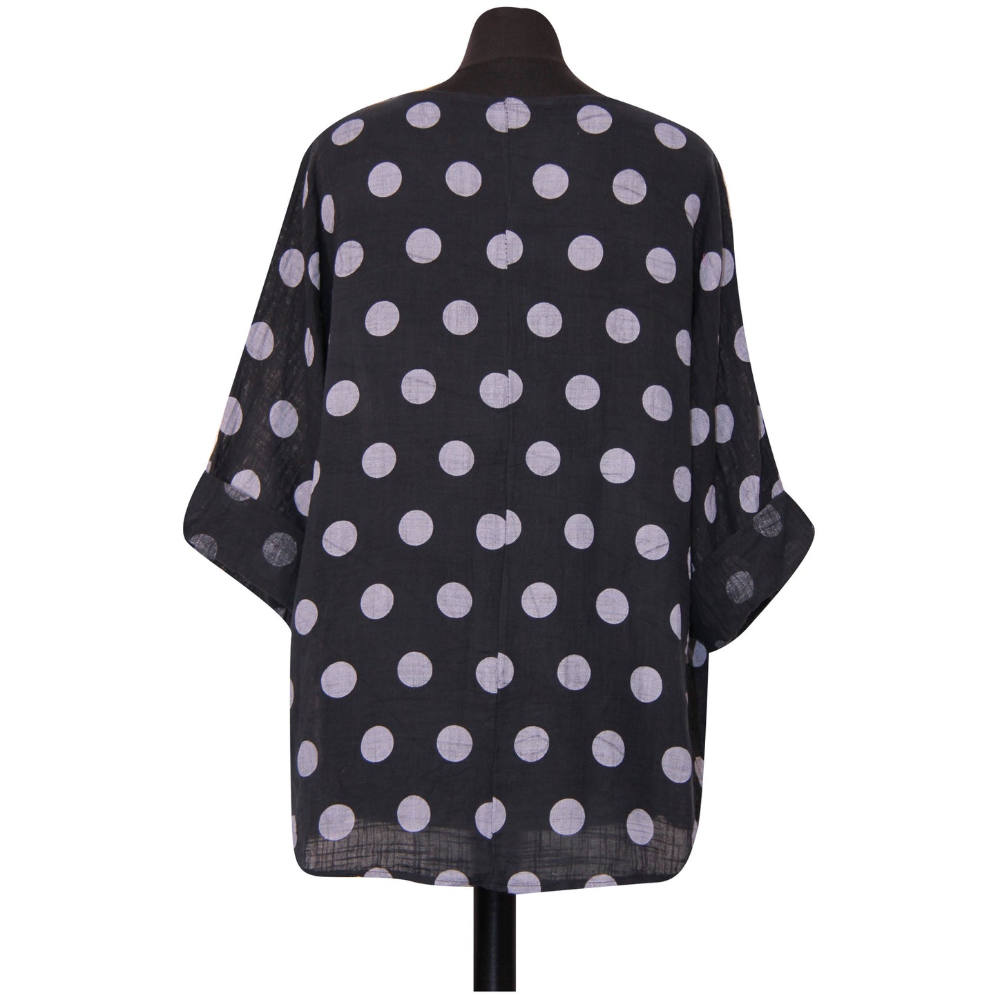 Croptop met Italiaanse stippen voor dames
