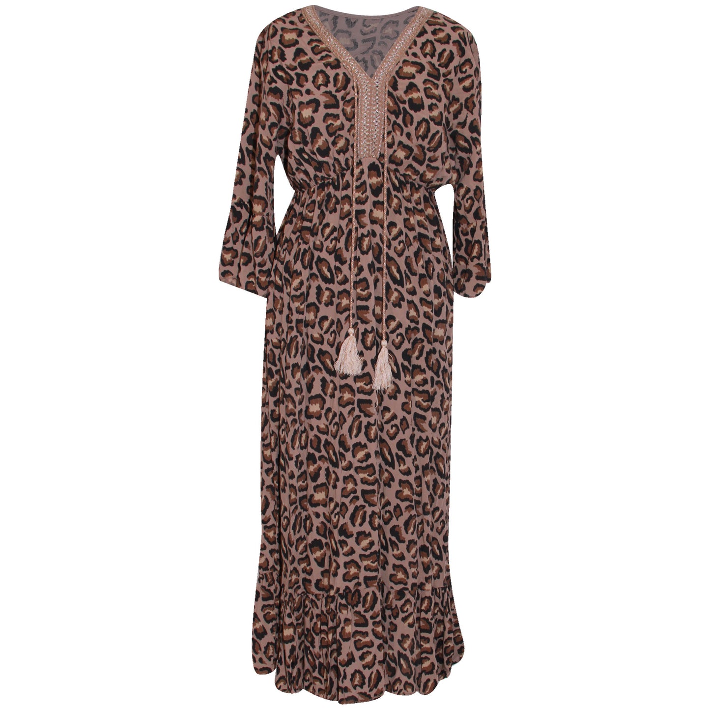 Smoke Show: Italiaanse lange maxi-jurk voor dames