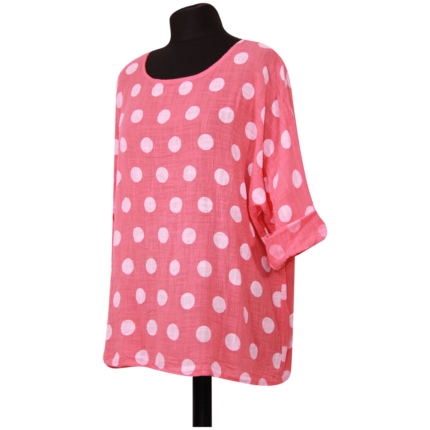 Croptop met Italiaanse stippen voor dames