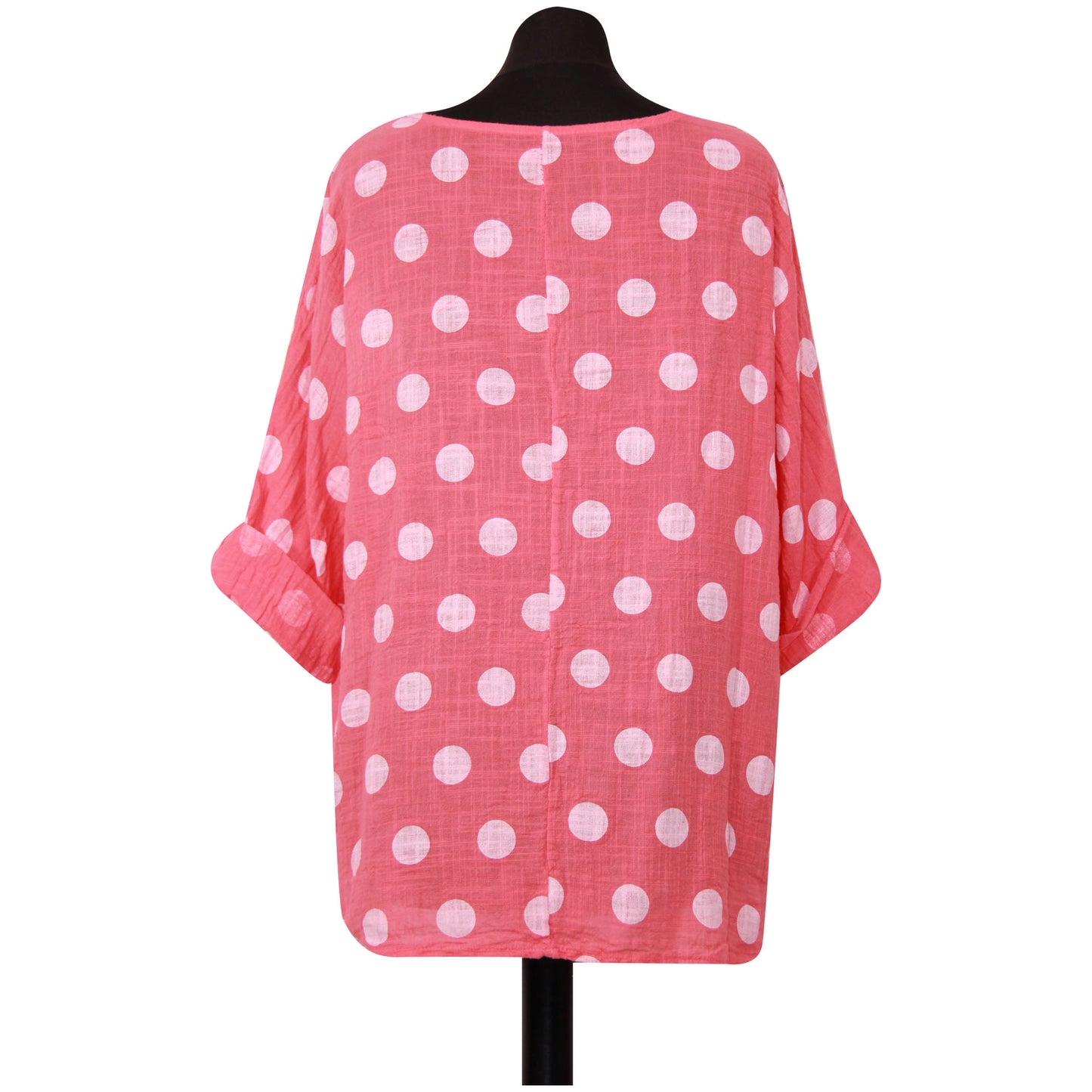 Croptop met Italiaanse stippen voor dames