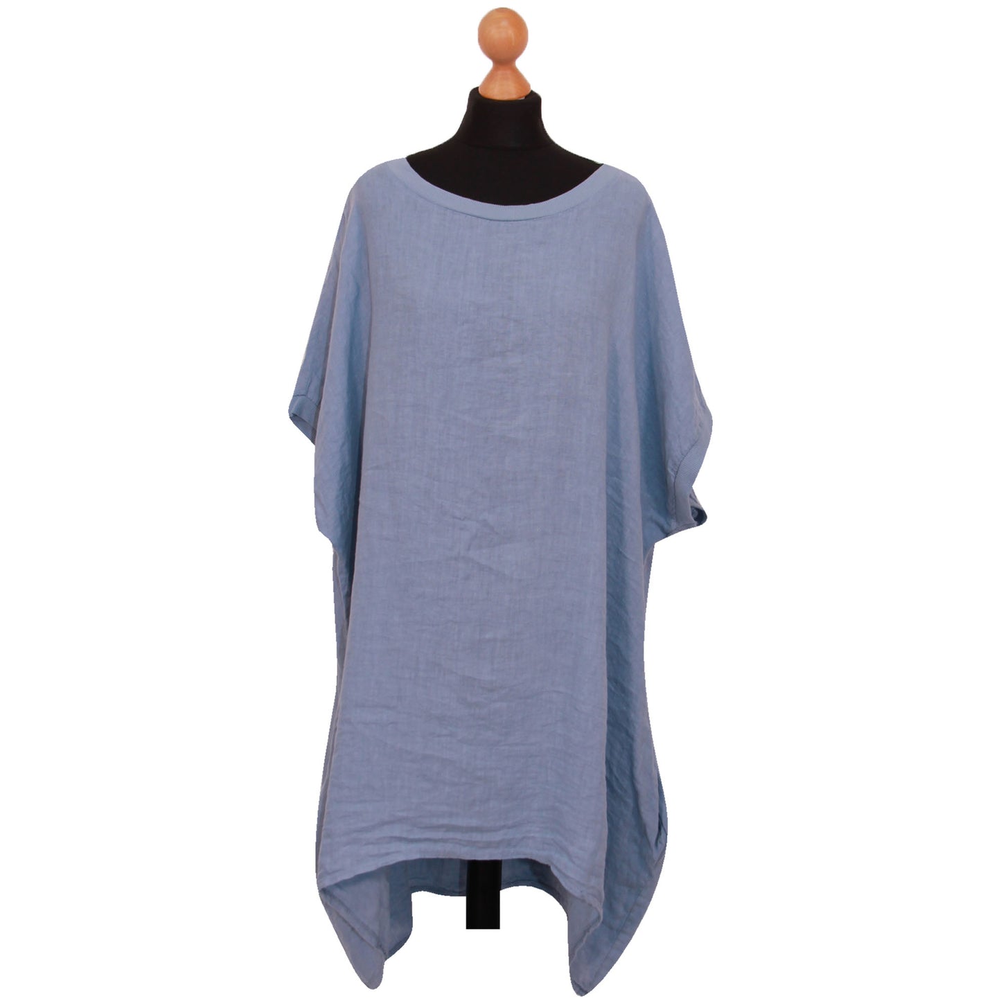 Effortlessly Chic: Women's Linen Baggy Top for Plus Size Comfort