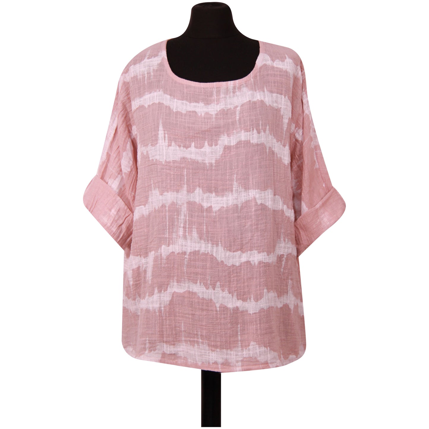 Summer Breeze Tie-Dye crop-top voor dames - boho-chique stijl
