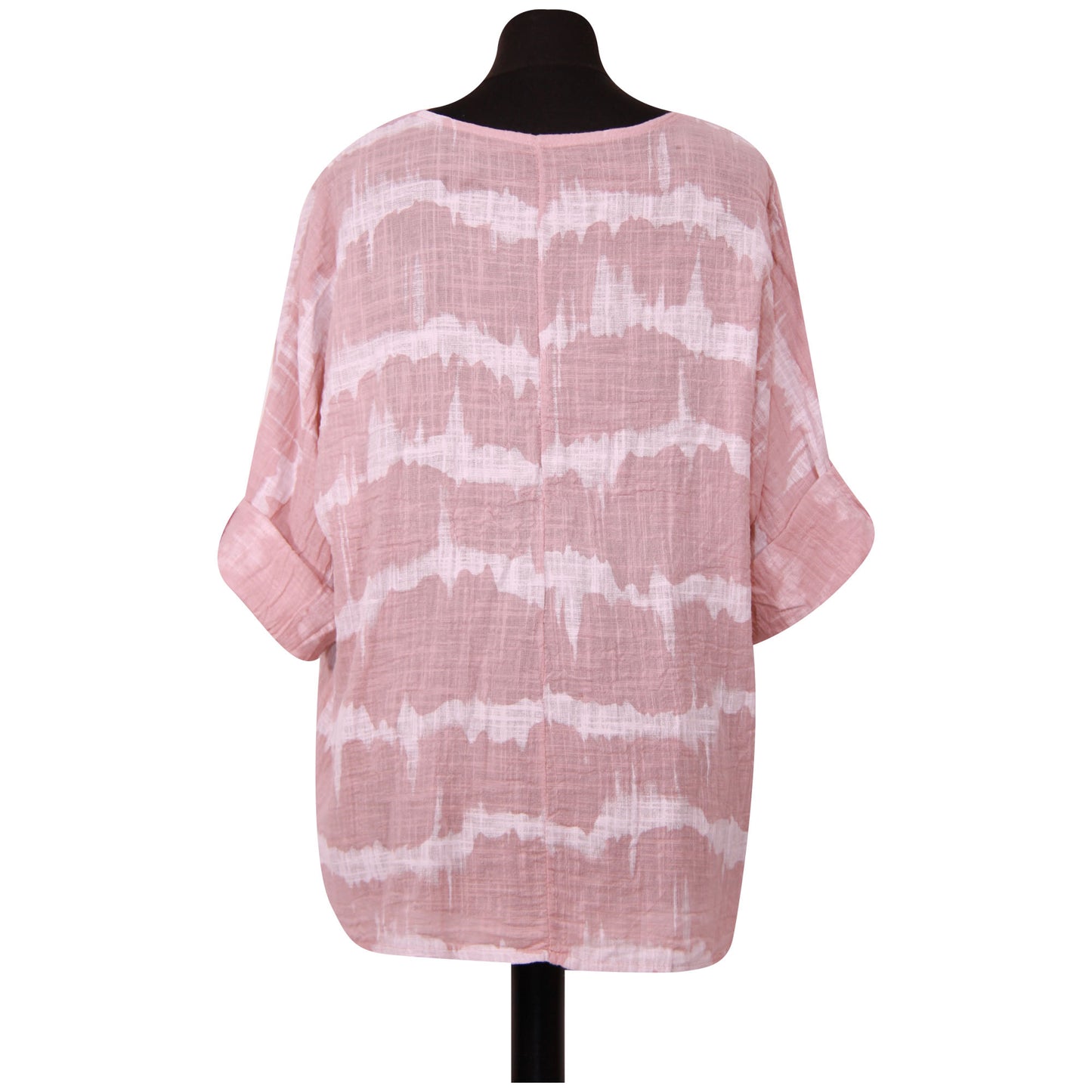 Summer Breeze Tie-Dye crop-top voor dames - boho-chique stijl