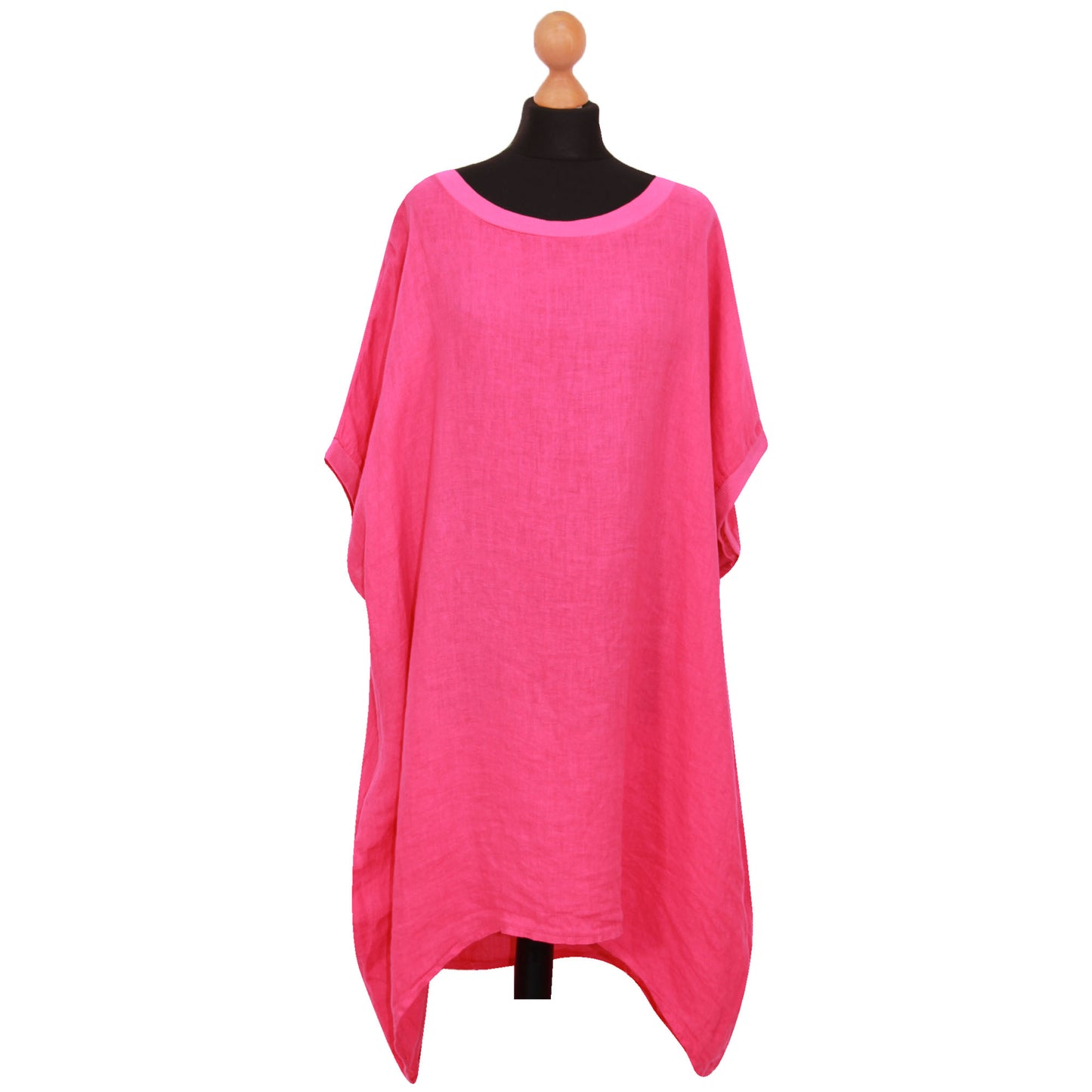 Effortlessly Chic: Women's Linen Baggy Top for Plus Size Comfort