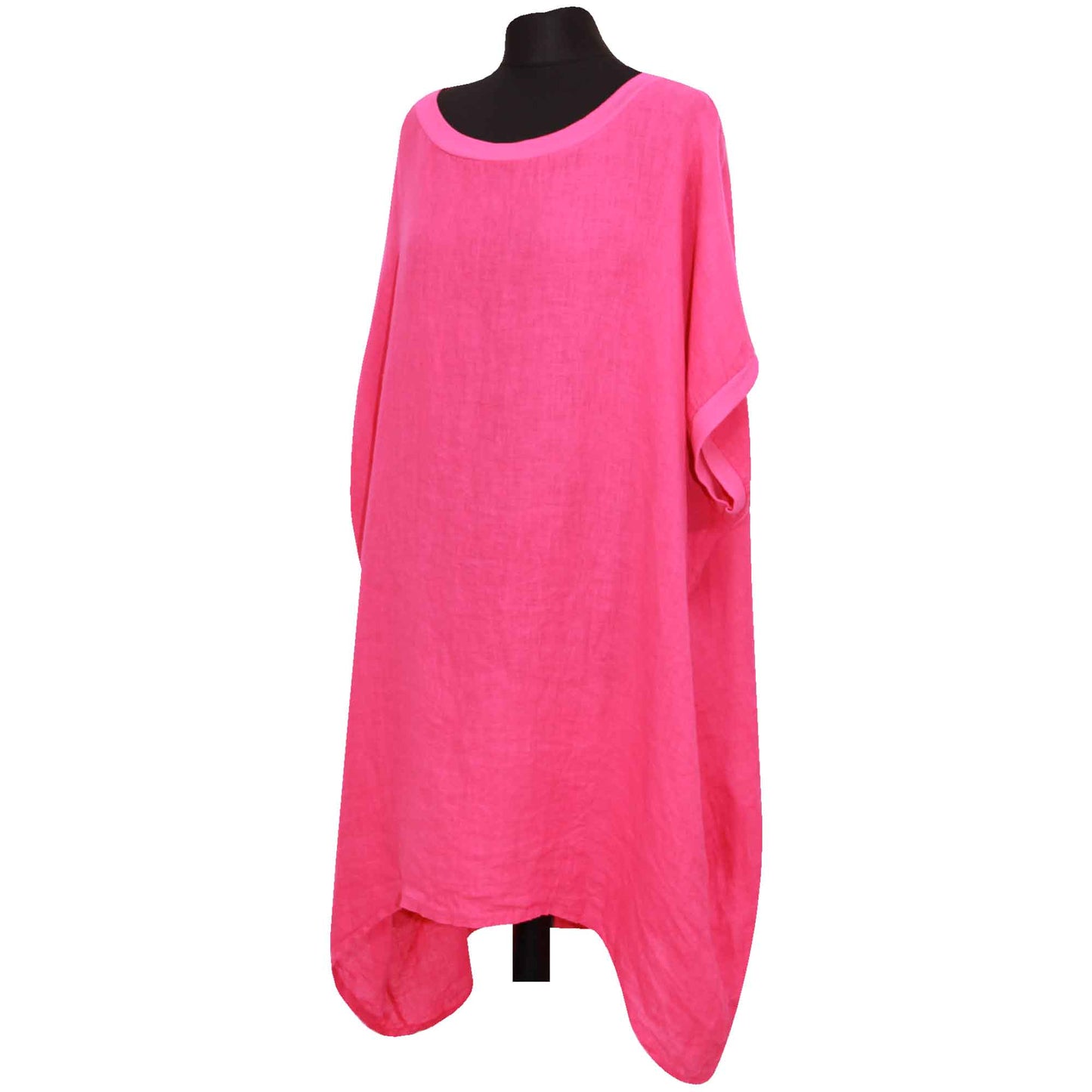 Effortlessly Chic: Women's Linen Baggy Top for Plus Size Comfort