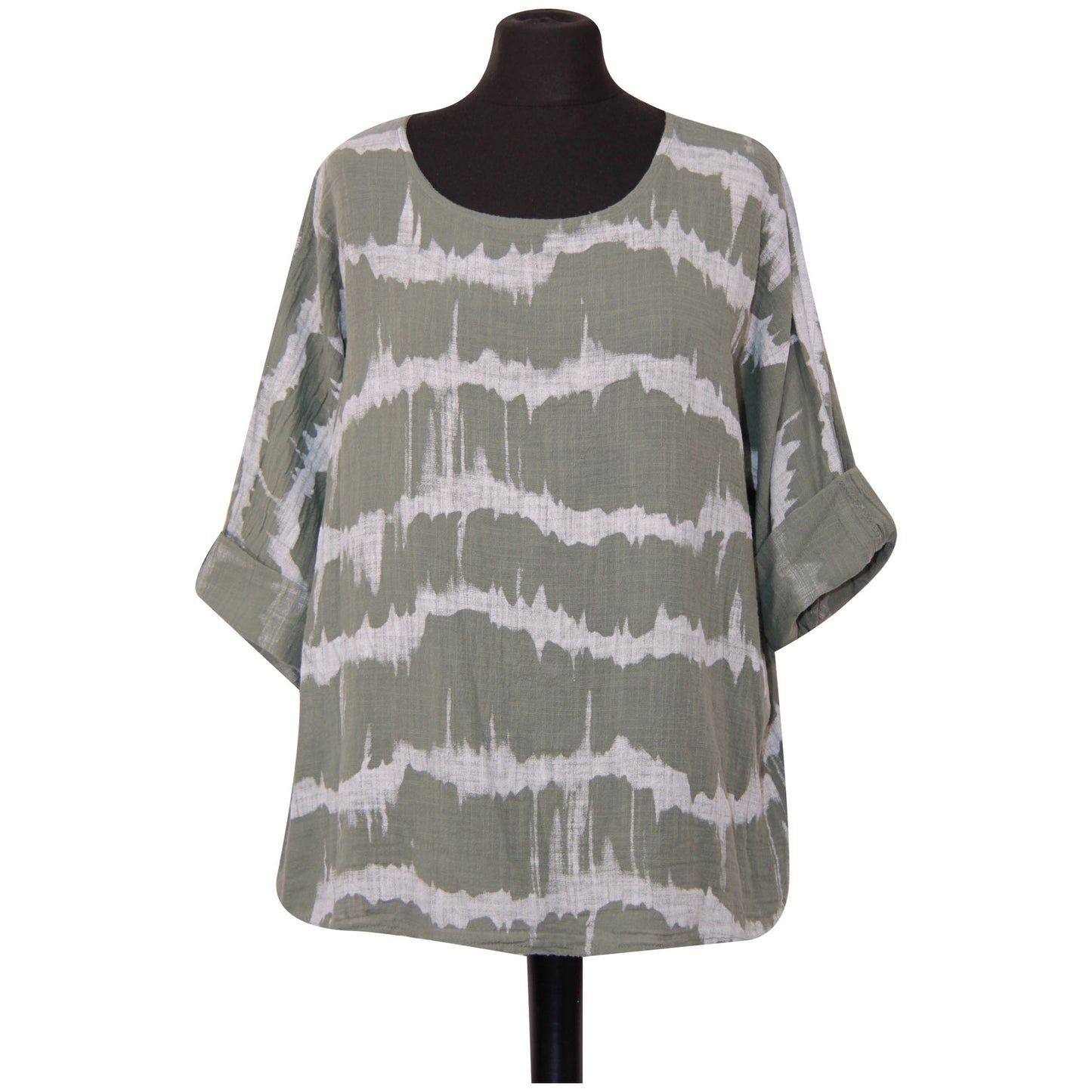 Summer Breeze Tie-Dye crop-top voor dames - boho-chique stijl