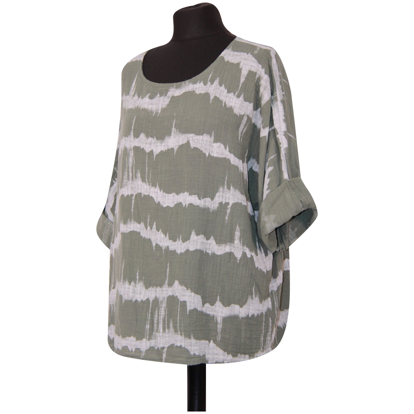 Summer Breeze Tie-Dye crop-top voor dames - boho-chique stijl