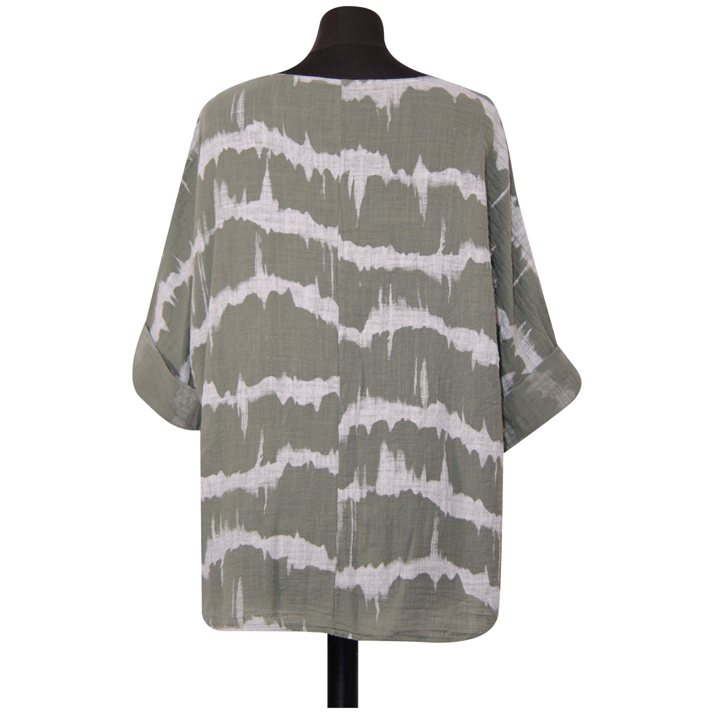 Summer Breeze Tie-Dye crop-top voor dames - boho-chique stijl