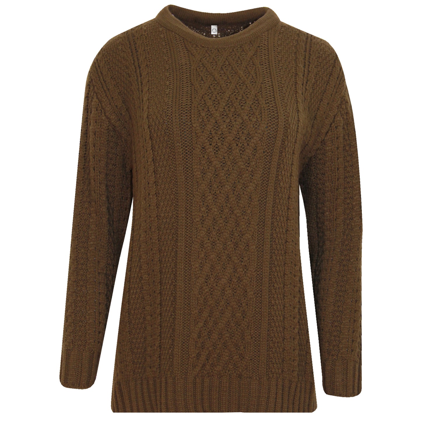 Warm en gezellig: gebreide Aran-trui voor dames voor de winter