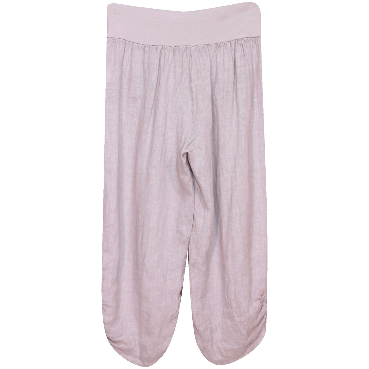 Ladies Linen Capri Trouser: Stylish 3/4 Length Women's Shorts Plus Size - Perfect Gift