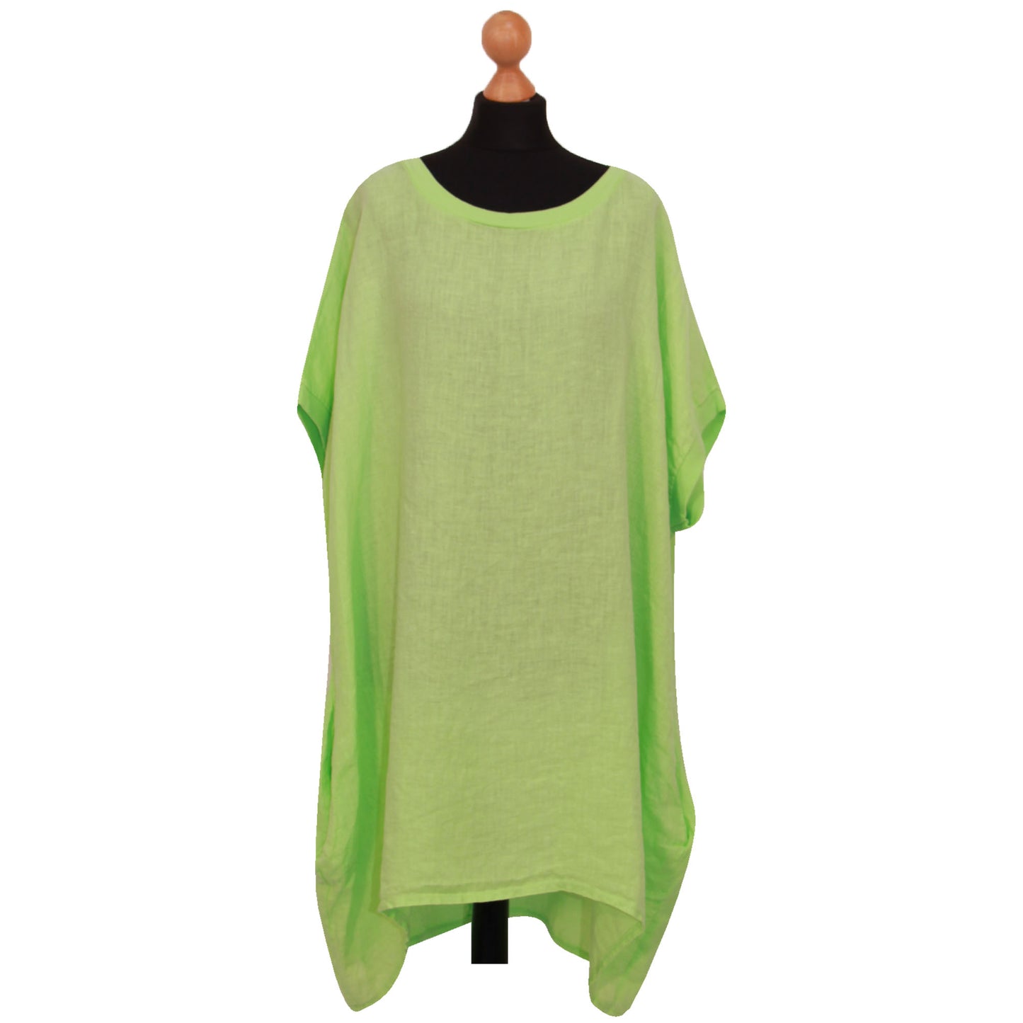 Effortlessly Chic: Women's Linen Baggy Top for Plus Size Comfort