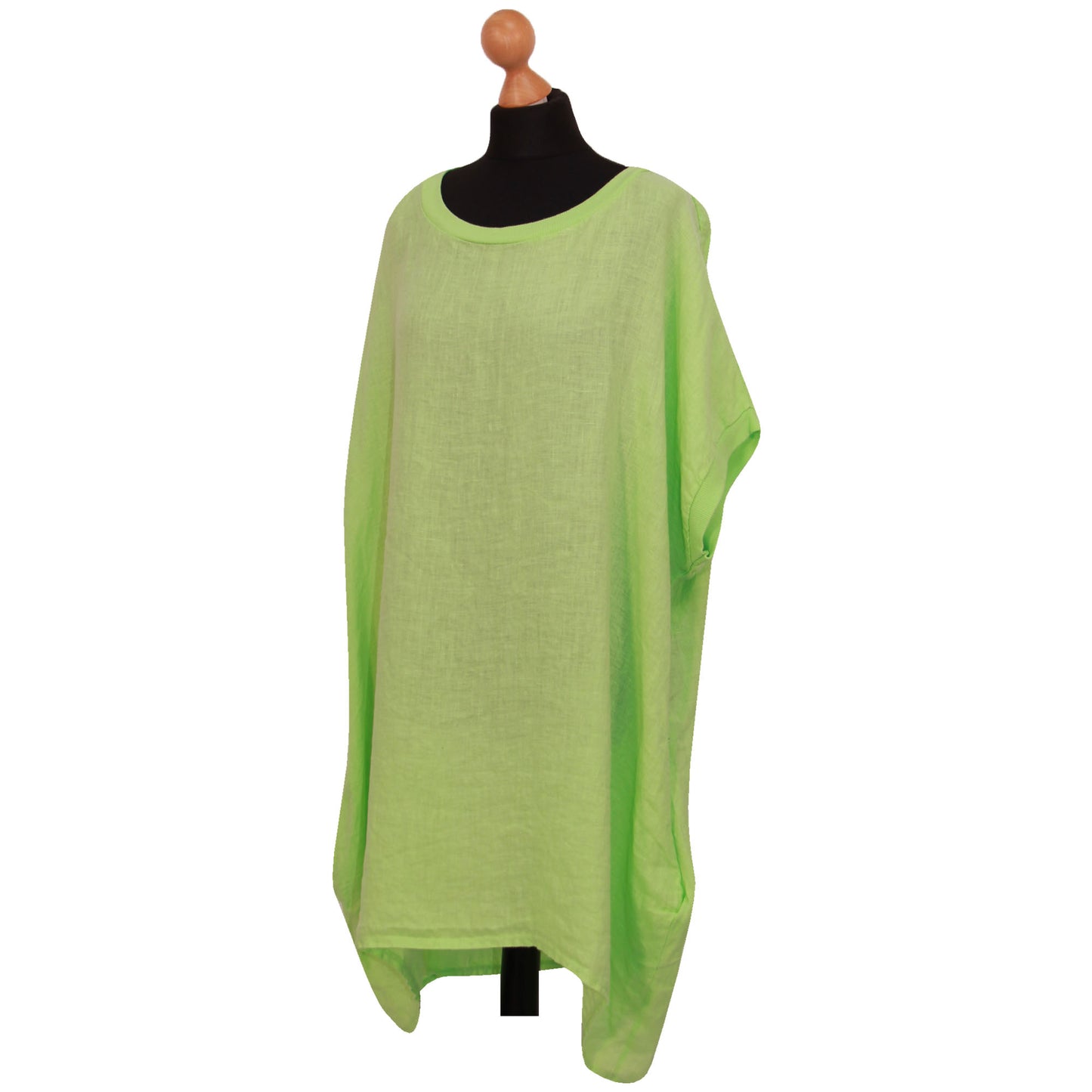 Effortlessly Chic: Women's Linen Baggy Top for Plus Size Comfort