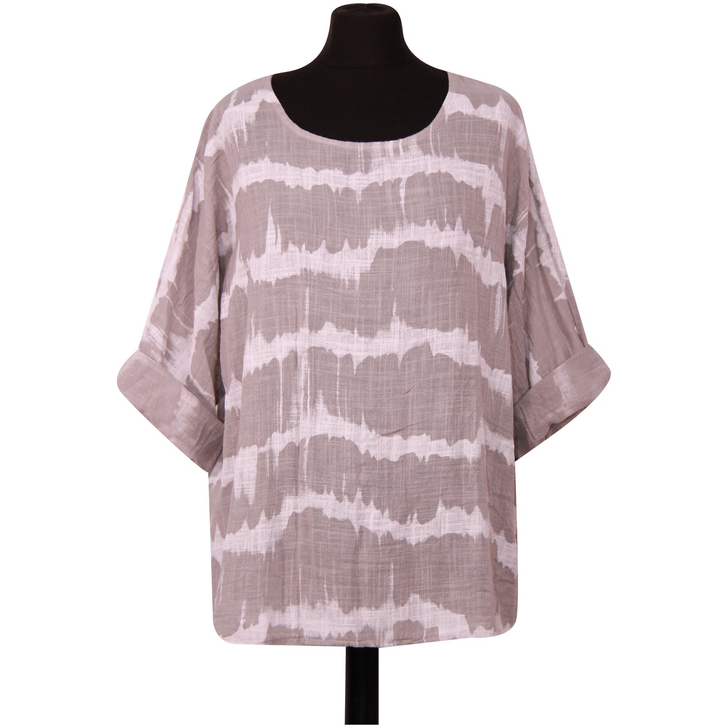 Summer Breeze Tie-Dye crop-top voor dames - boho-chique stijl