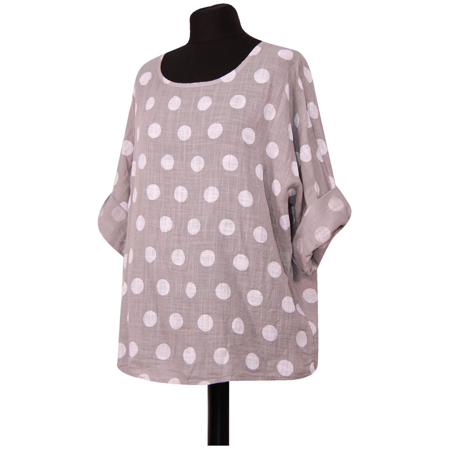 Croptop met Italiaanse stippen voor dames
