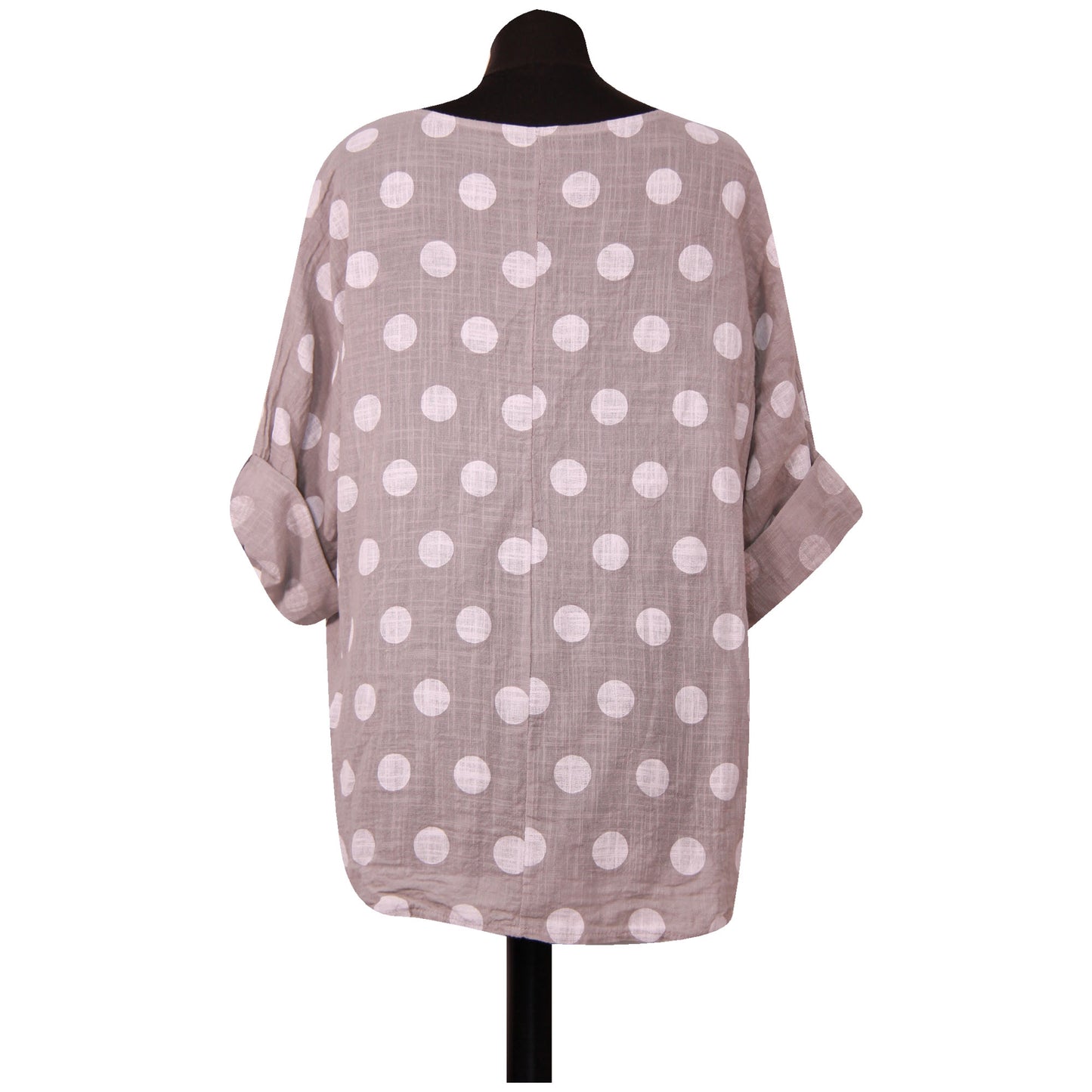Croptop met Italiaanse stippen voor dames