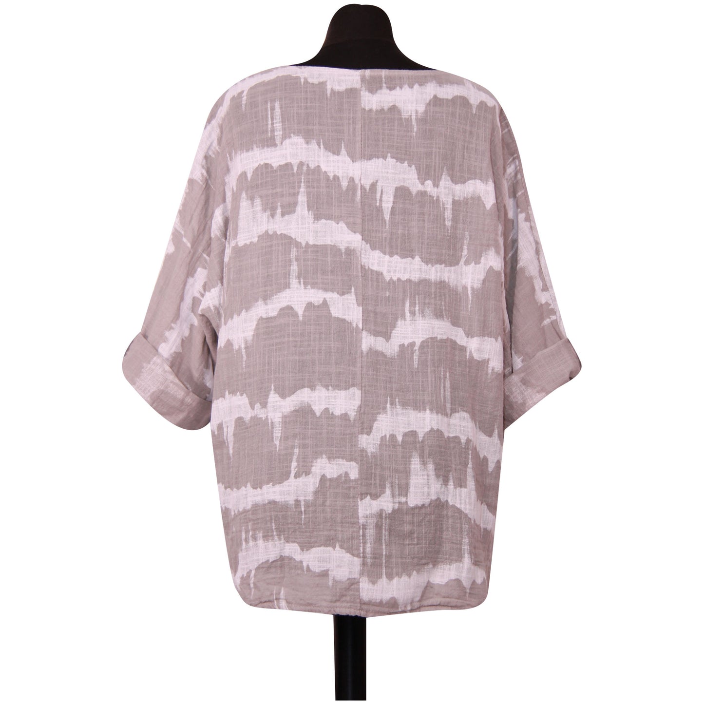 Summer Breeze Tie-Dye crop-top voor dames - boho-chique stijl