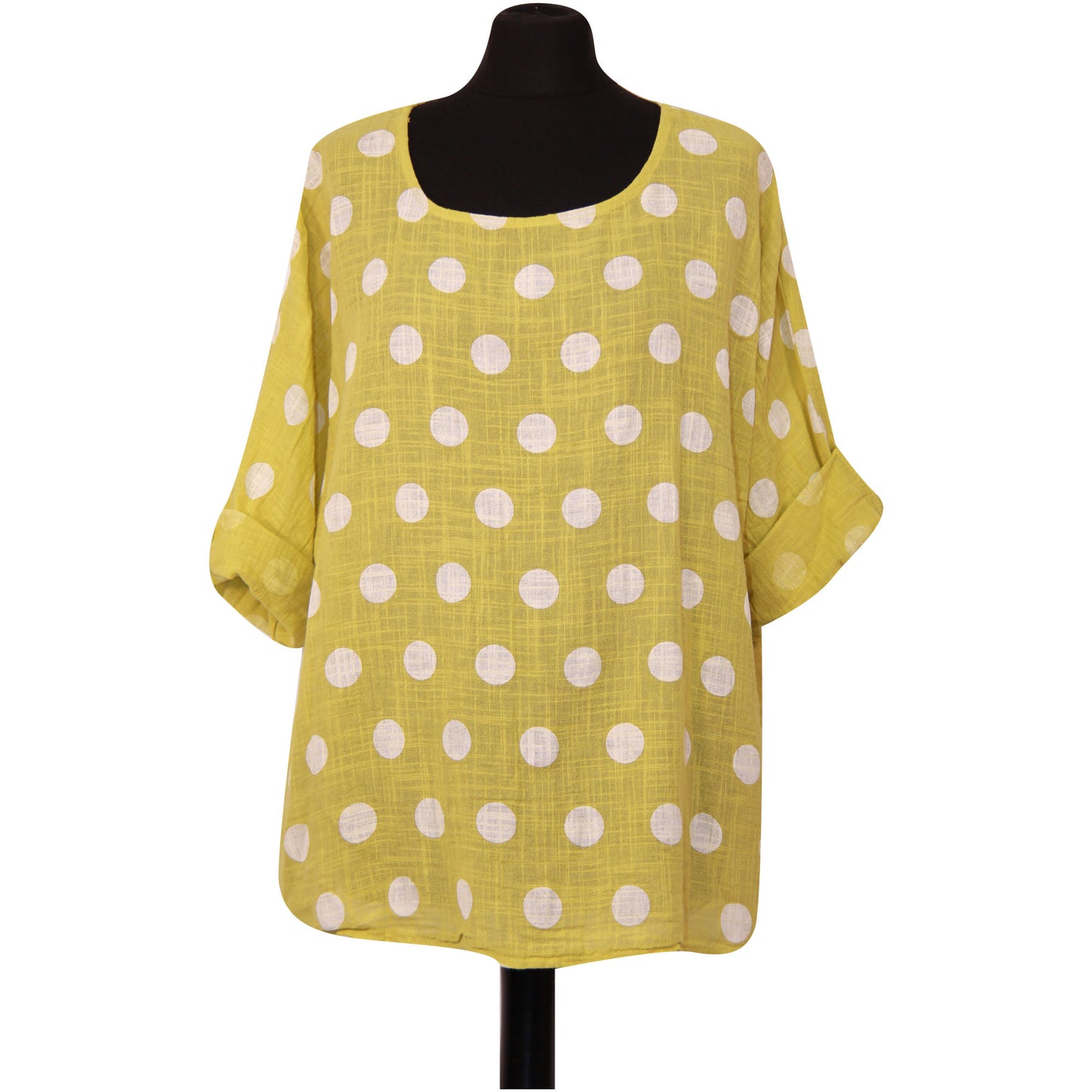 Croptop met Italiaanse stippen voor dames