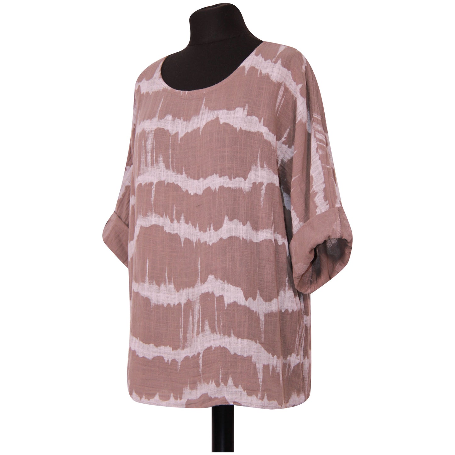 Summer Breeze Tie-Dye crop-top voor dames - boho-chique stijl