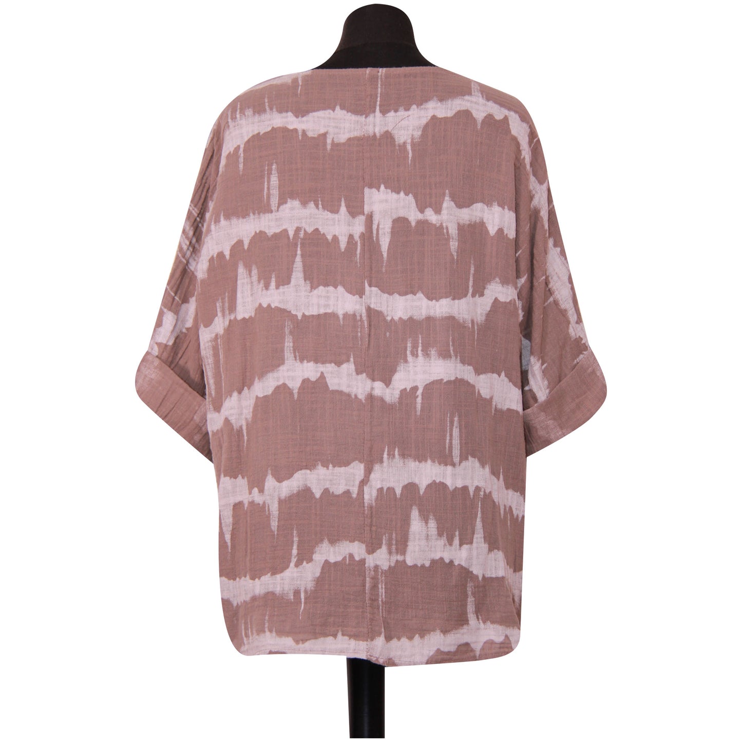 Summer Breeze Tie-Dye crop-top voor dames - boho-chique stijl