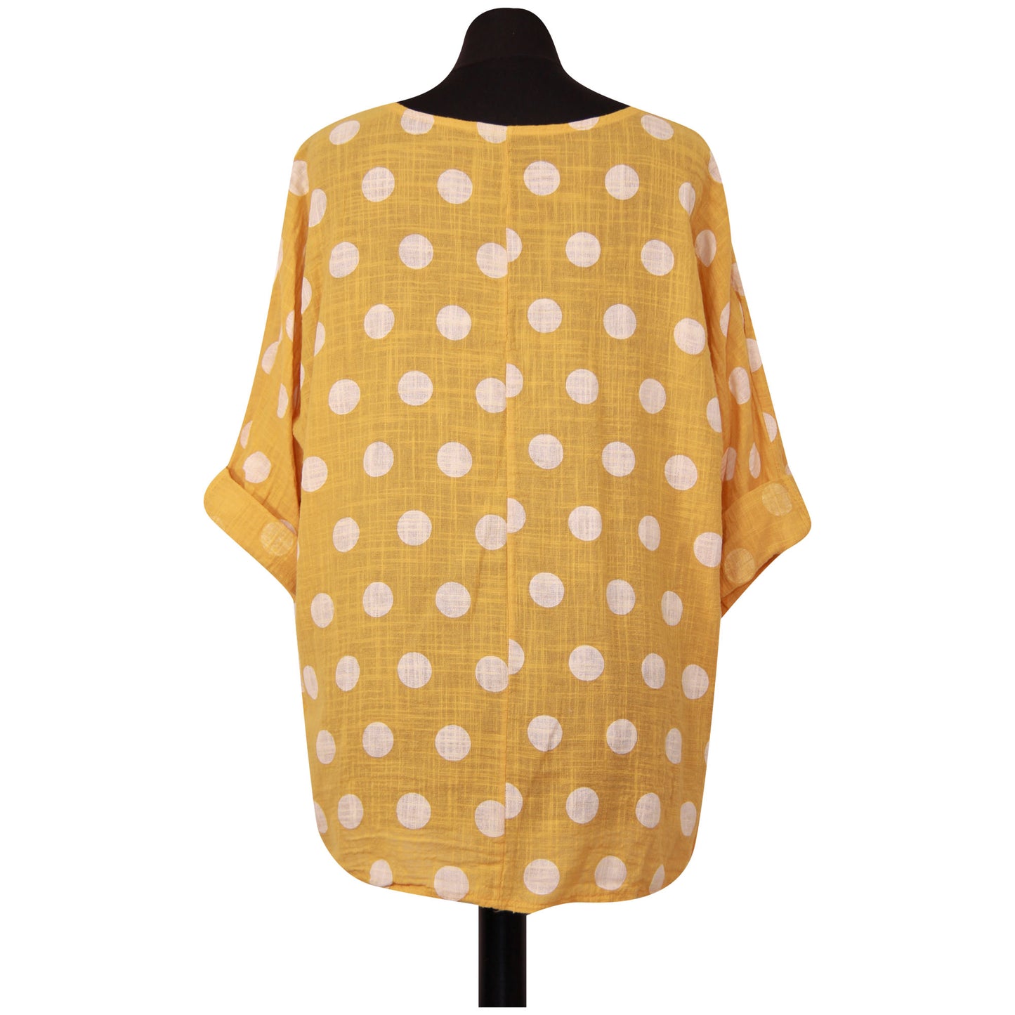 Croptop met Italiaanse stippen voor dames