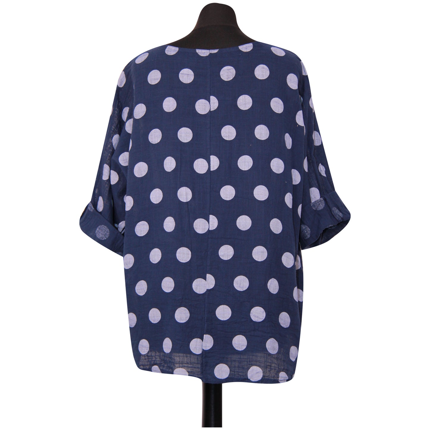 Croptop met Italiaanse stippen voor dames
