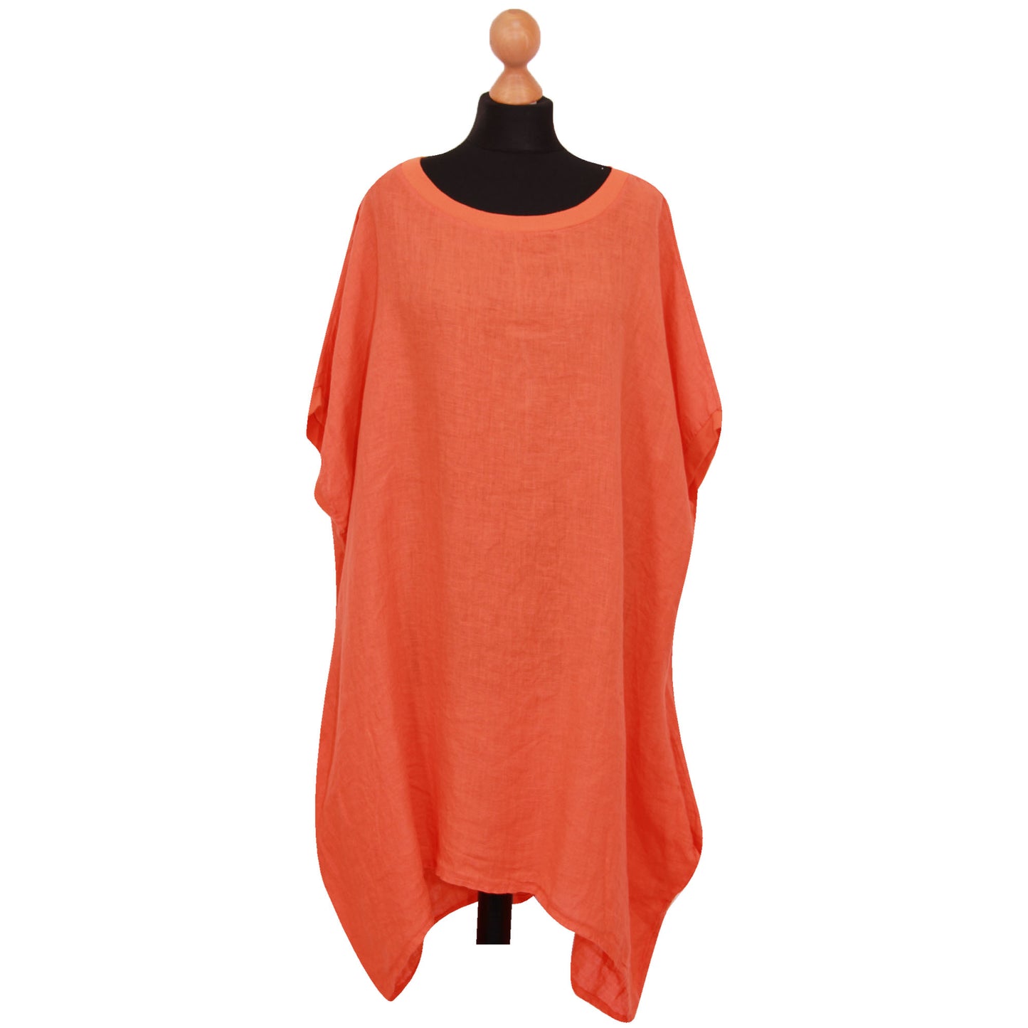 Effortlessly Chic: Women's Linen Baggy Top for Plus Size Comfort