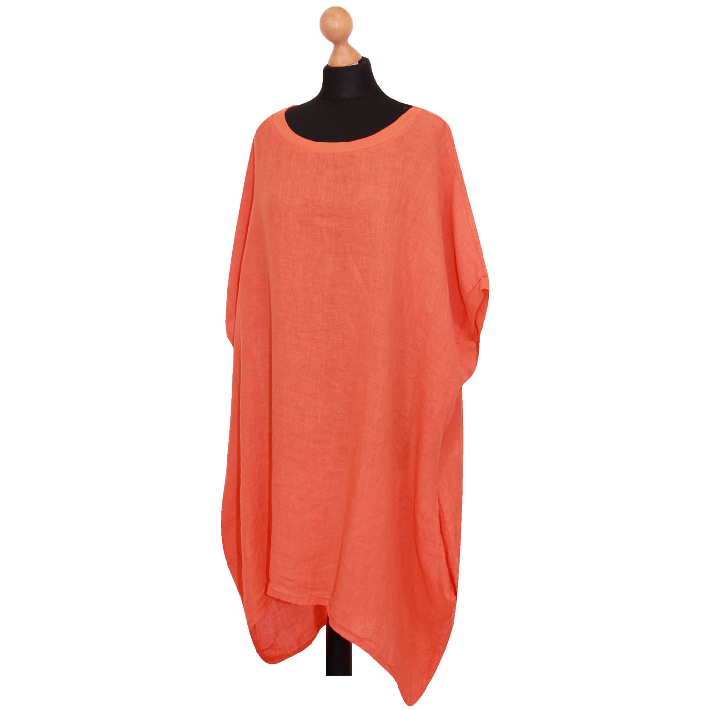 Effortlessly Chic: Women's Linen Baggy Top for Plus Size Comfort