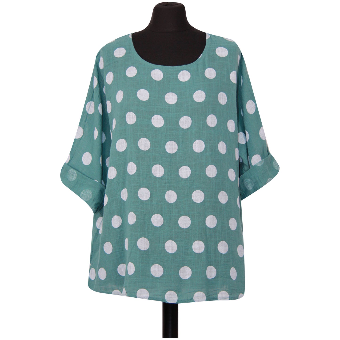 Croptop met Italiaanse stippen voor dames