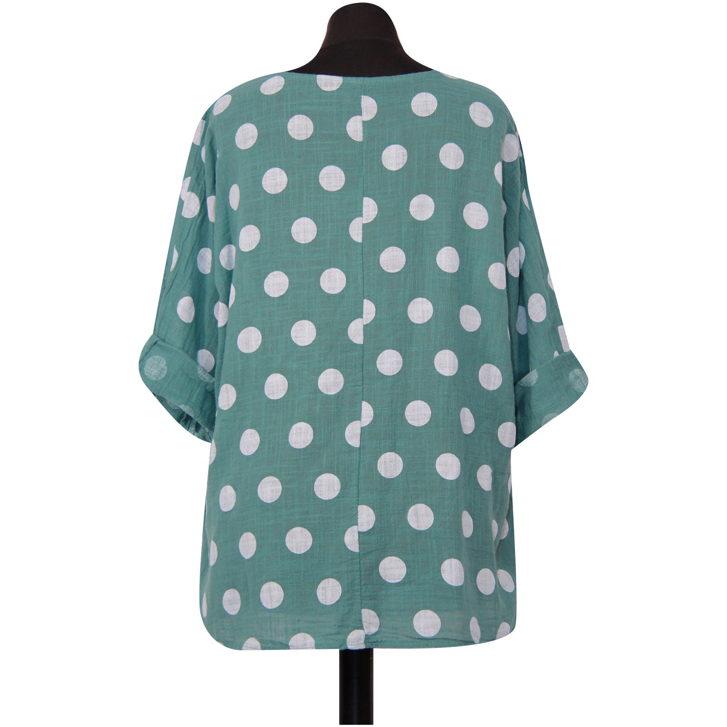 Croptop met Italiaanse stippen voor dames