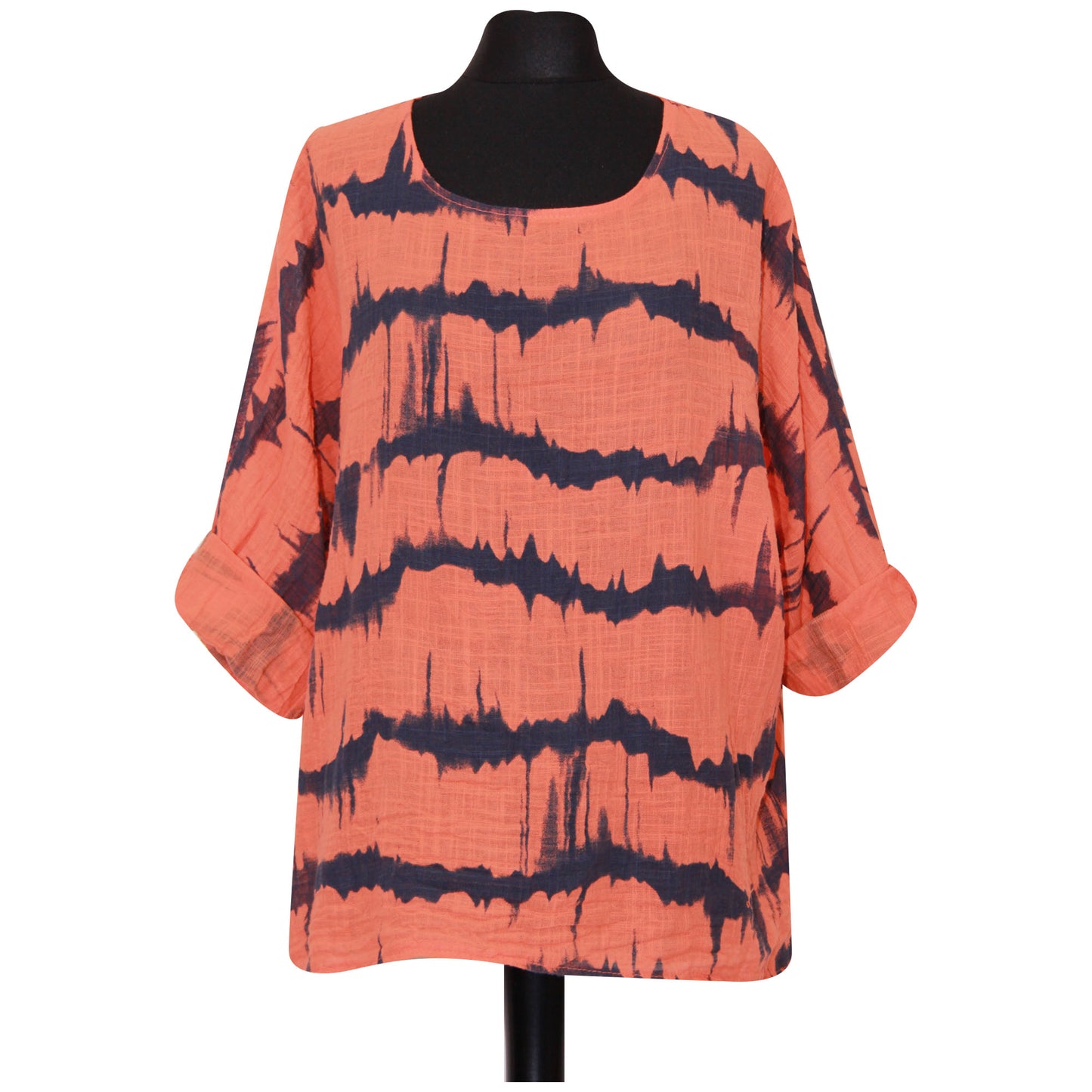 Summer Breeze Tie-Dye crop-top voor dames - boho-chique stijl