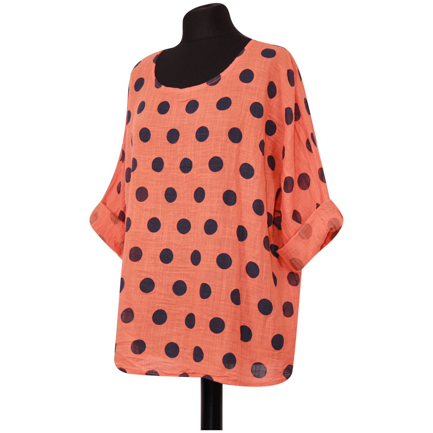 Croptop met Italiaanse stippen voor dames