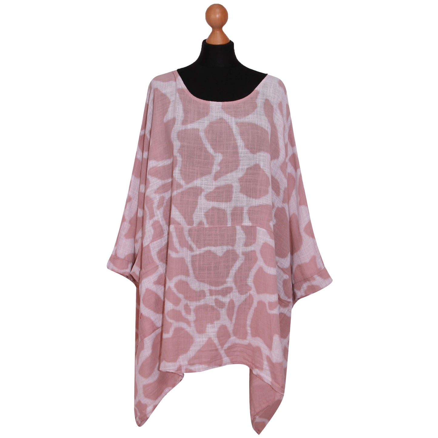 Giraffe Animal Print Ladies Printed Top: Stylish and Trendy Women's Fashion
