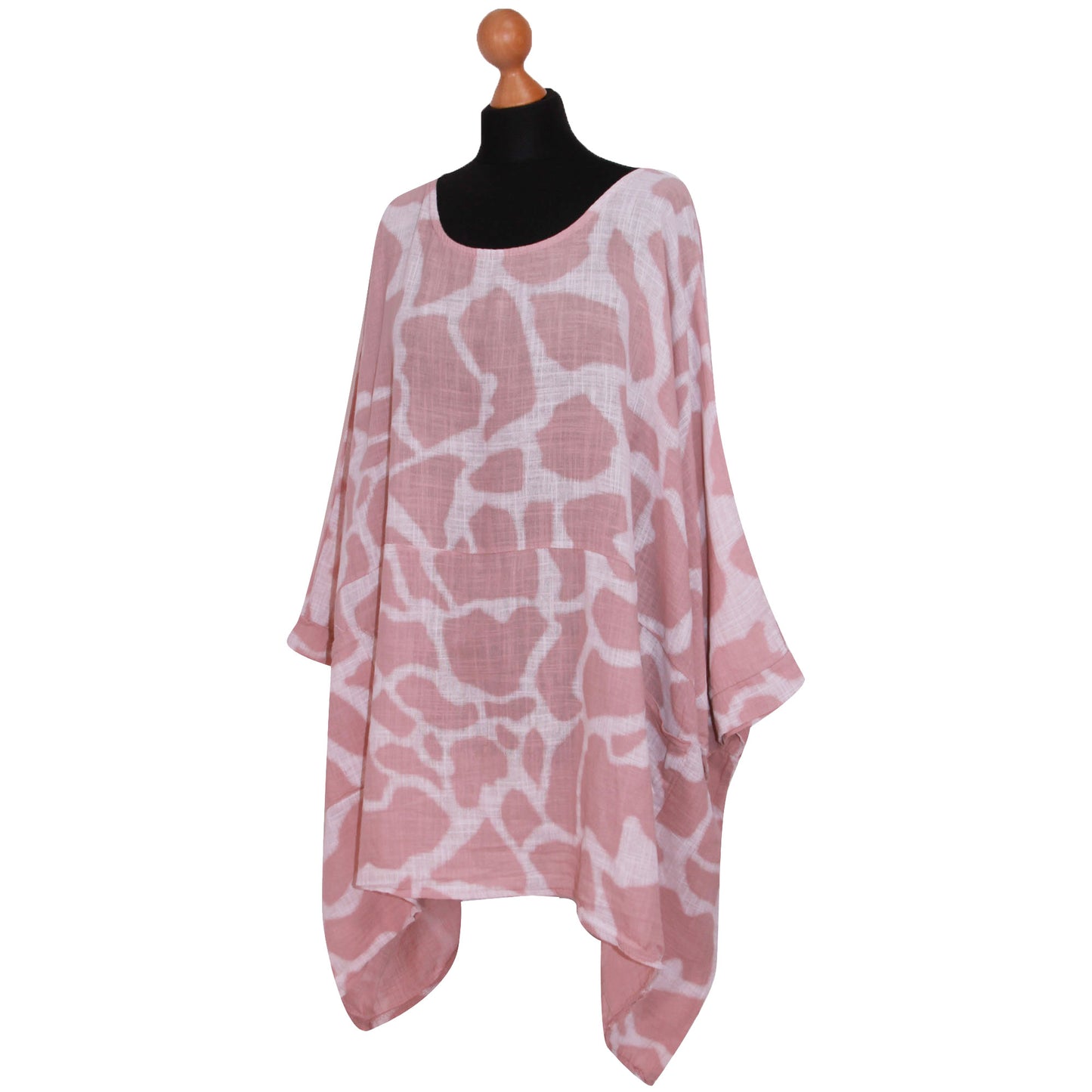 Giraffe Animal Print Ladies Printed Top: Stylish and Trendy Women's Fashion