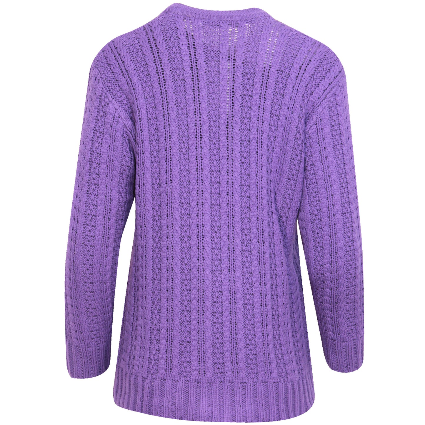 Warm en gezellig: gebreide Aran-trui voor dames voor de winter