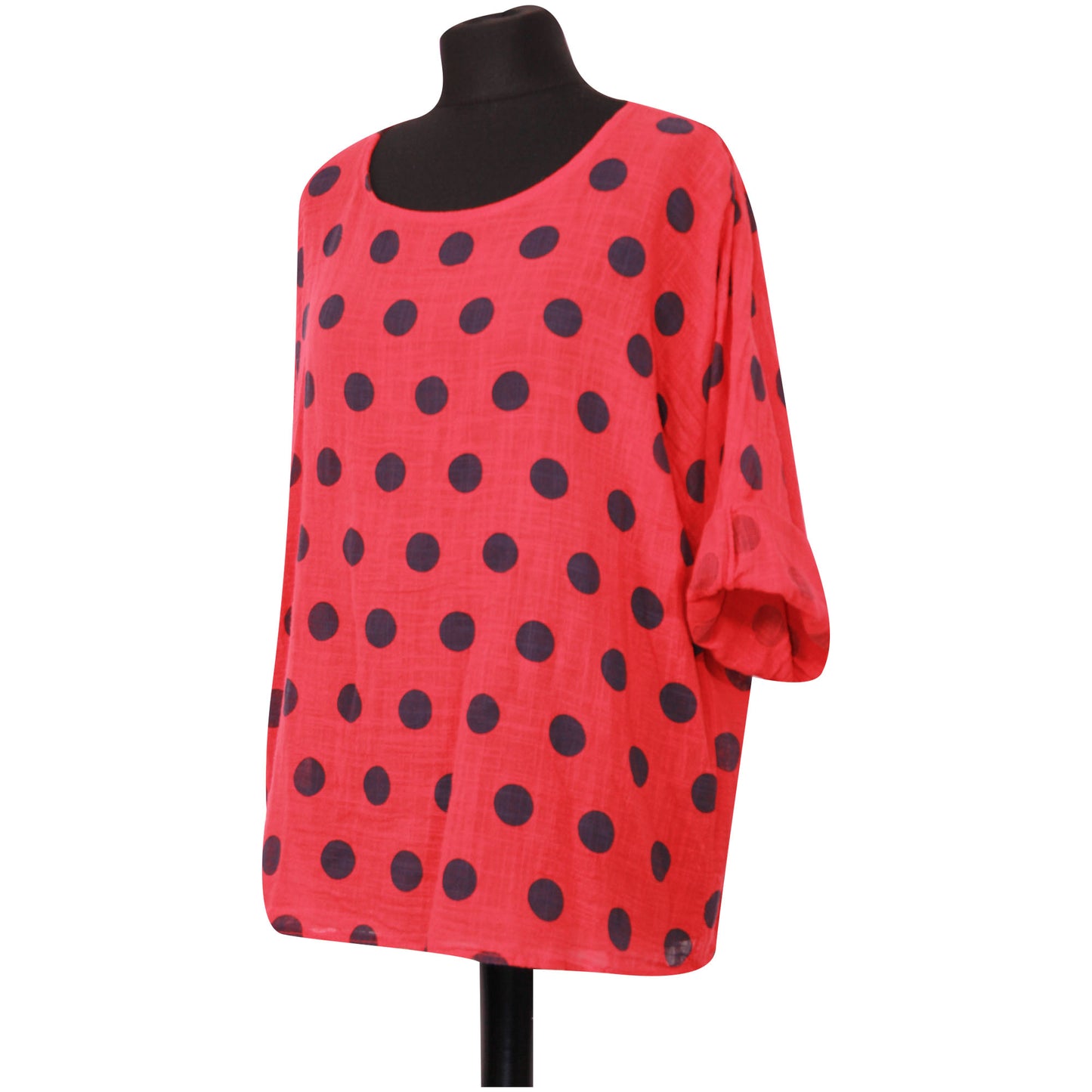 Croptop met Italiaanse stippen voor dames