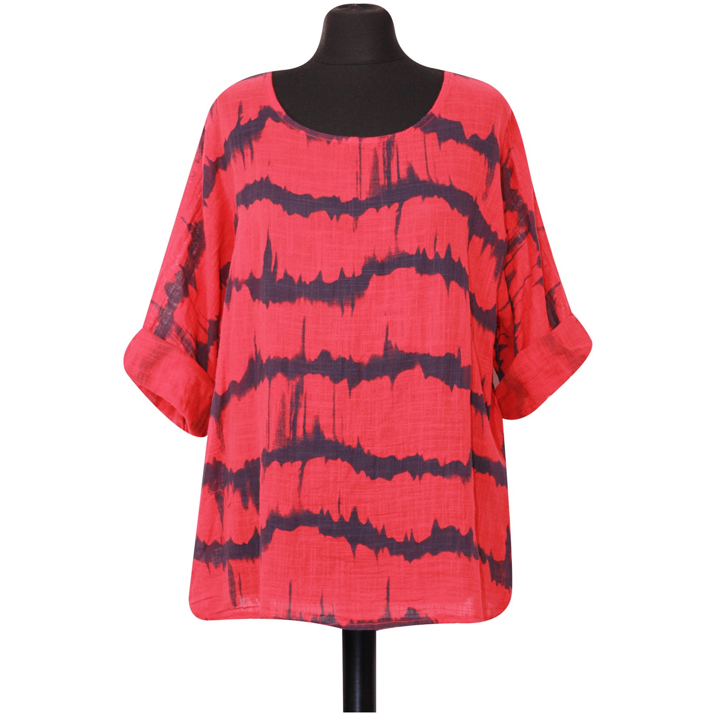 Summer Breeze Tie-Dye crop-top voor dames - boho-chique stijl