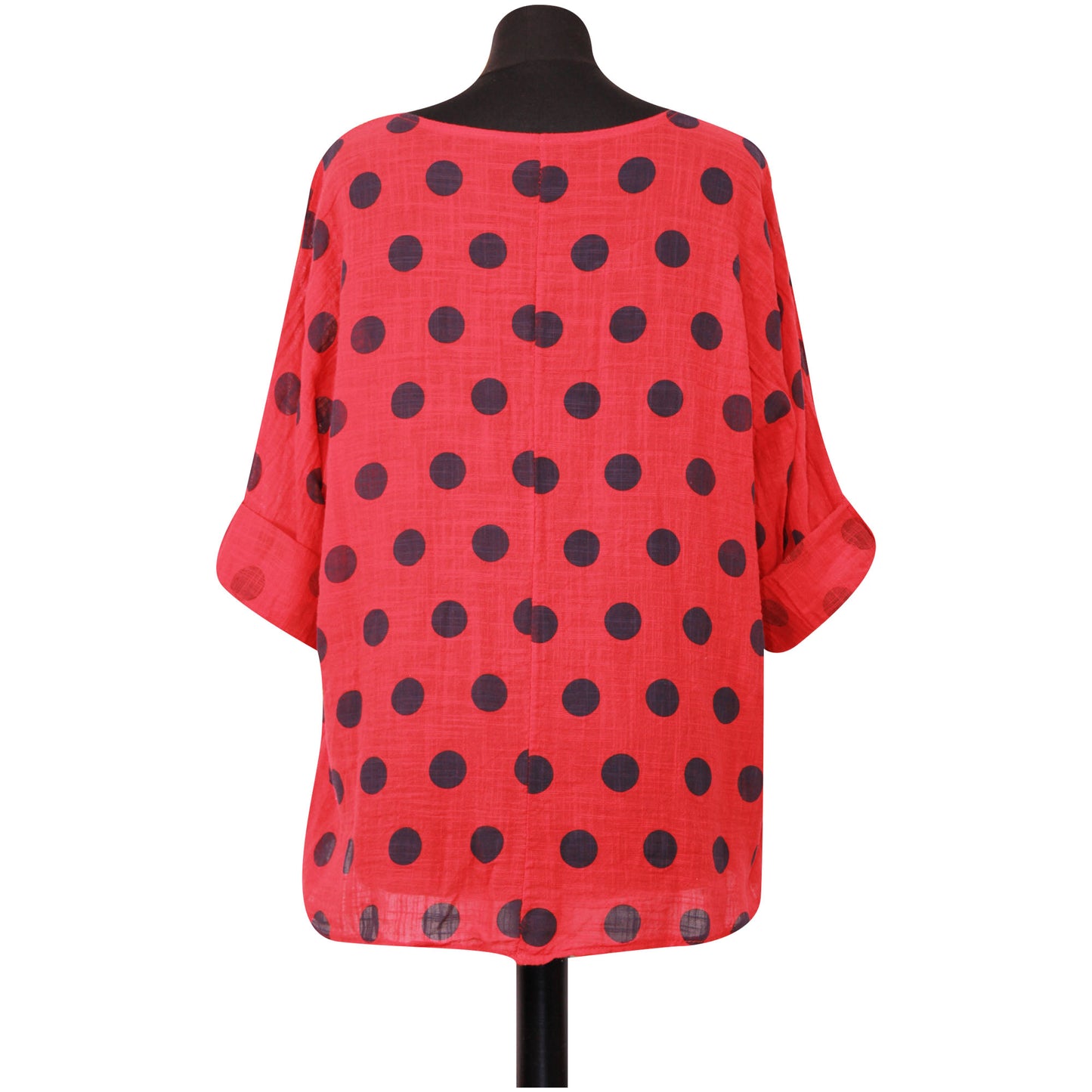 Croptop met Italiaanse stippen voor dames