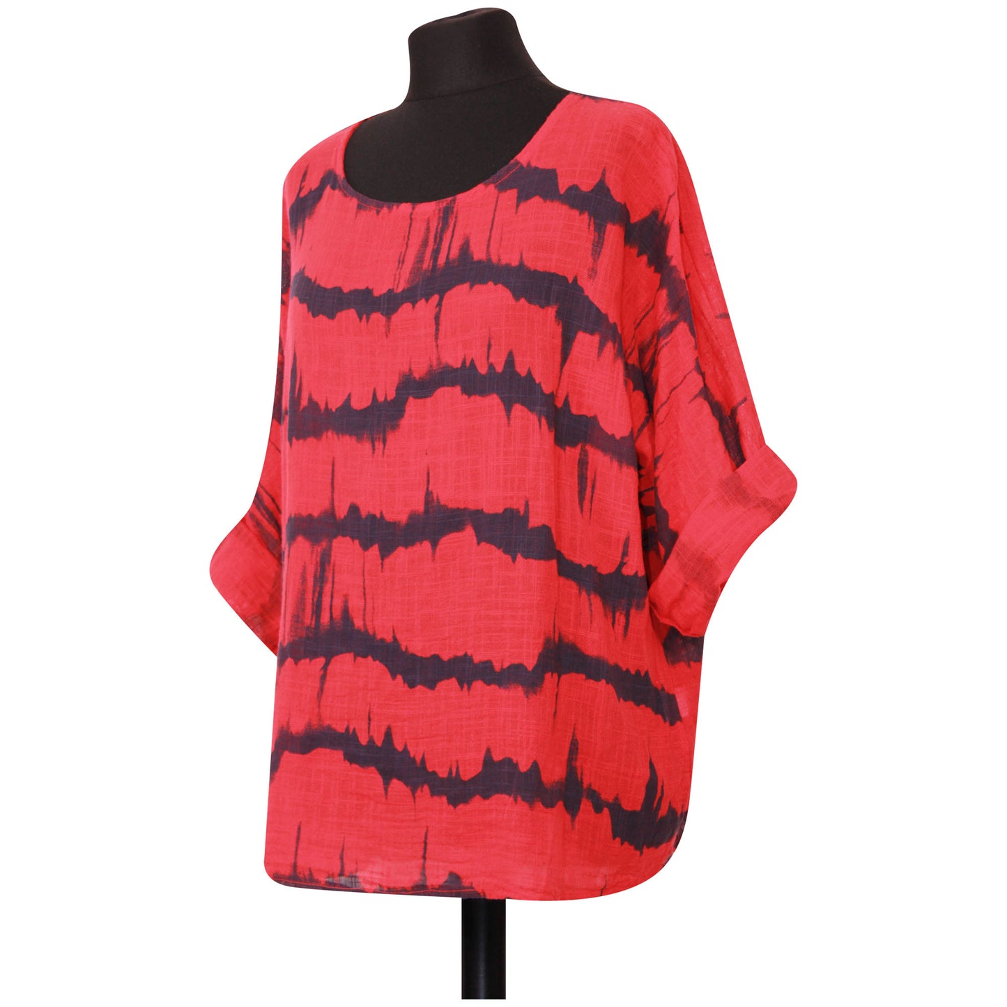 Summer Breeze Tie-Dye crop-top voor dames - boho-chique stijl