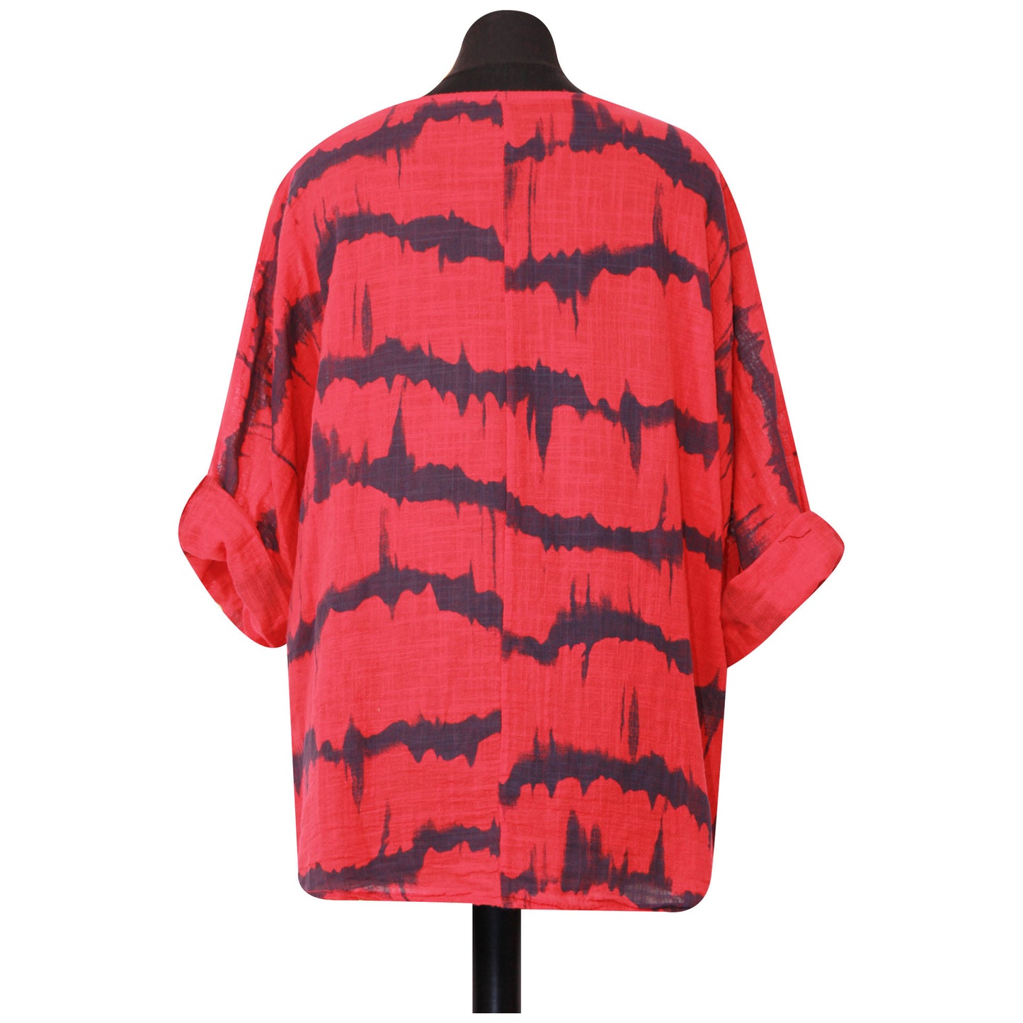 Summer Breeze Tie-Dye crop-top voor dames - boho-chique stijl