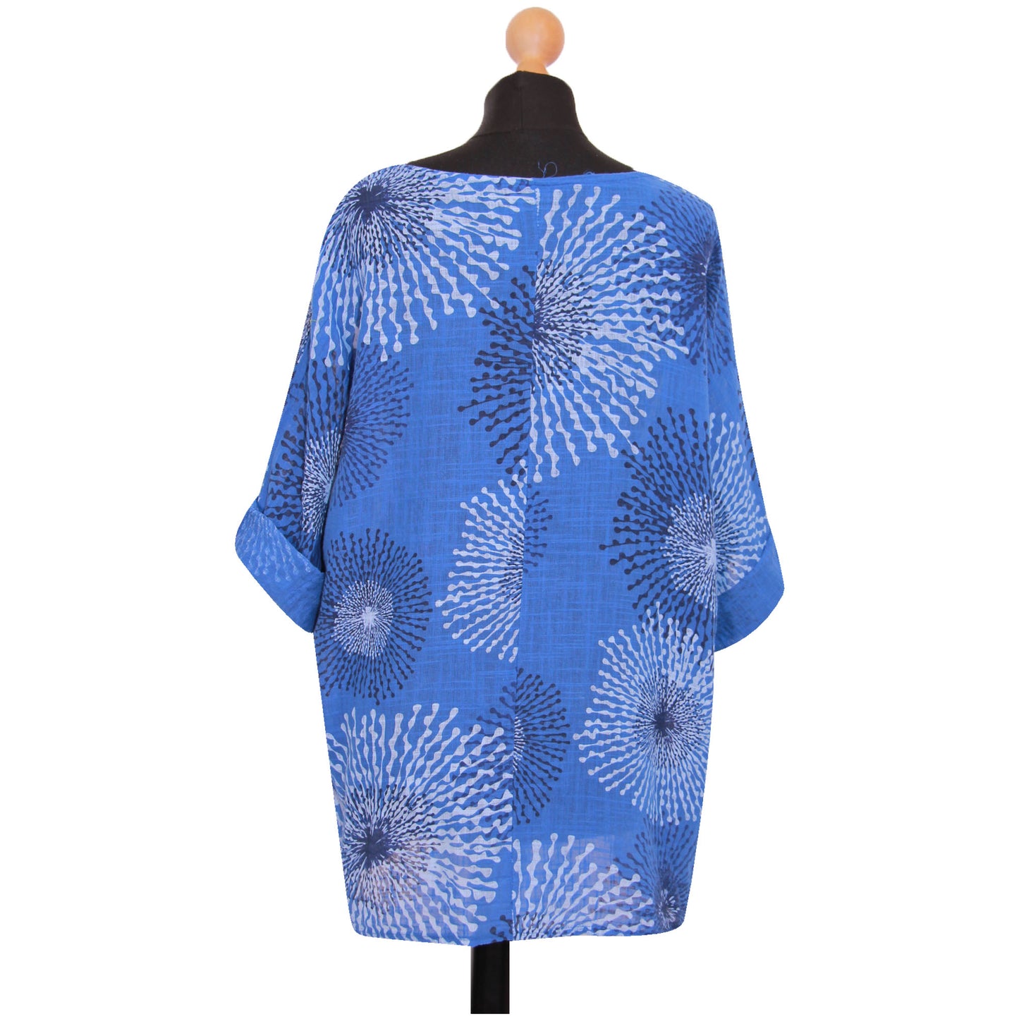 Gecropt topje met Italiaanse spetterprint - Trendy en opvallend