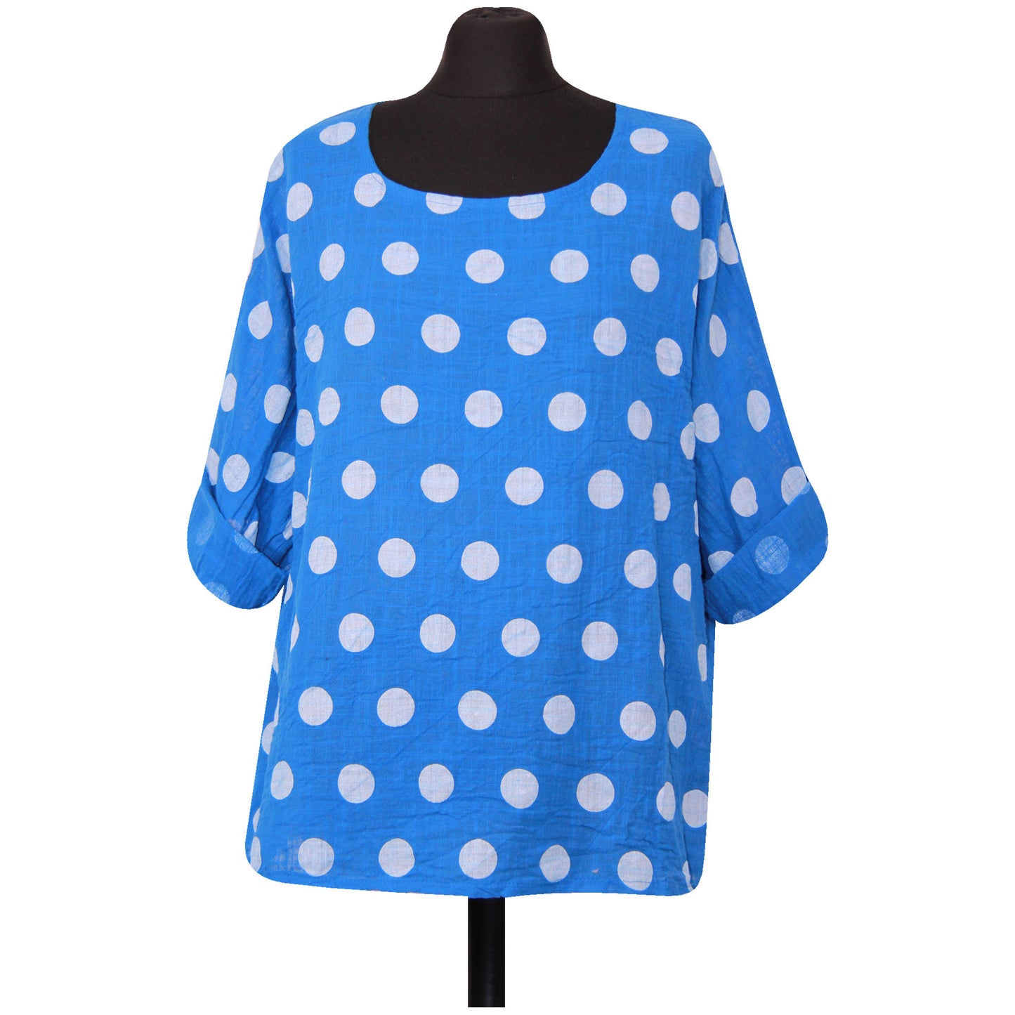 Croptop met Italiaanse stippen voor dames