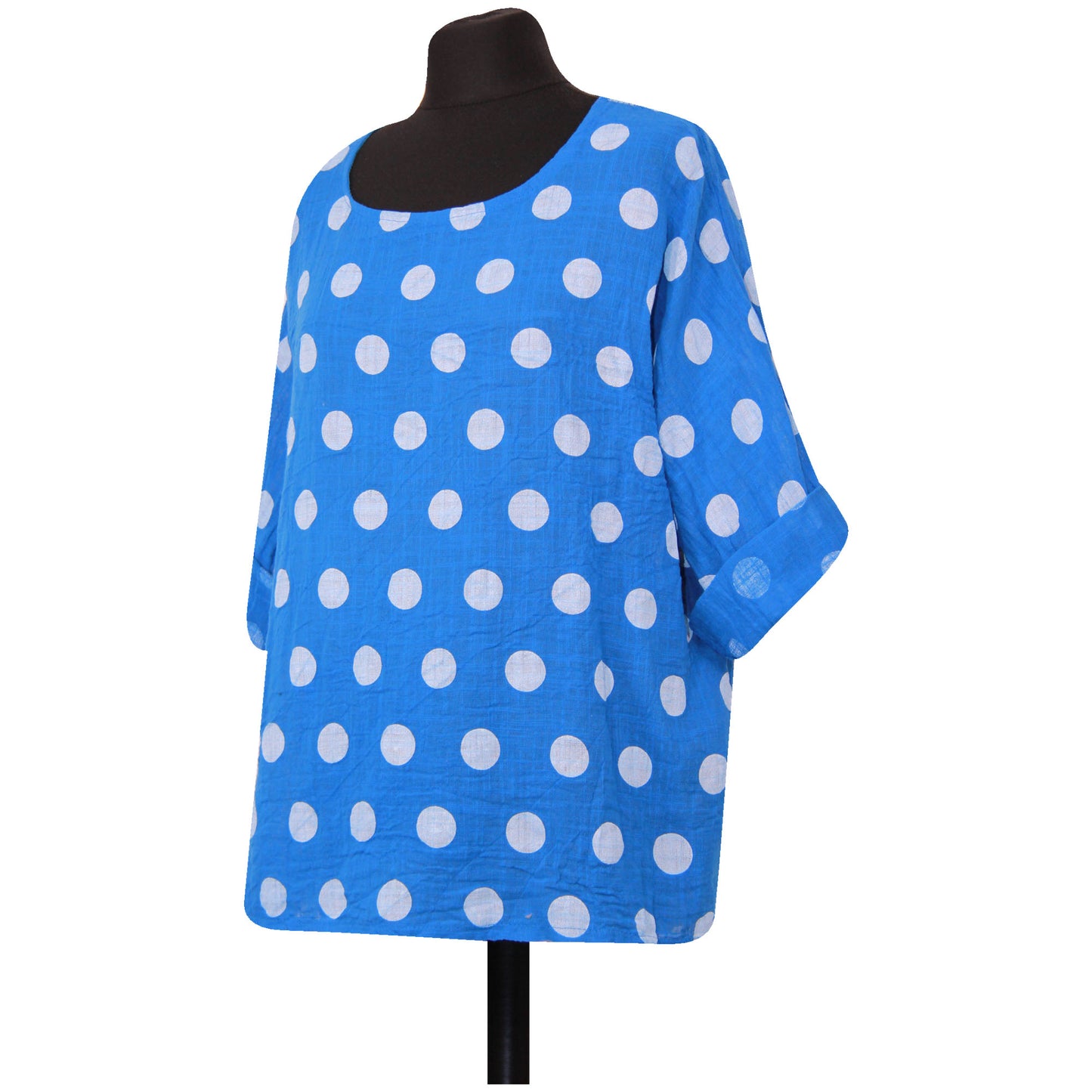 Croptop met Italiaanse stippen voor dames