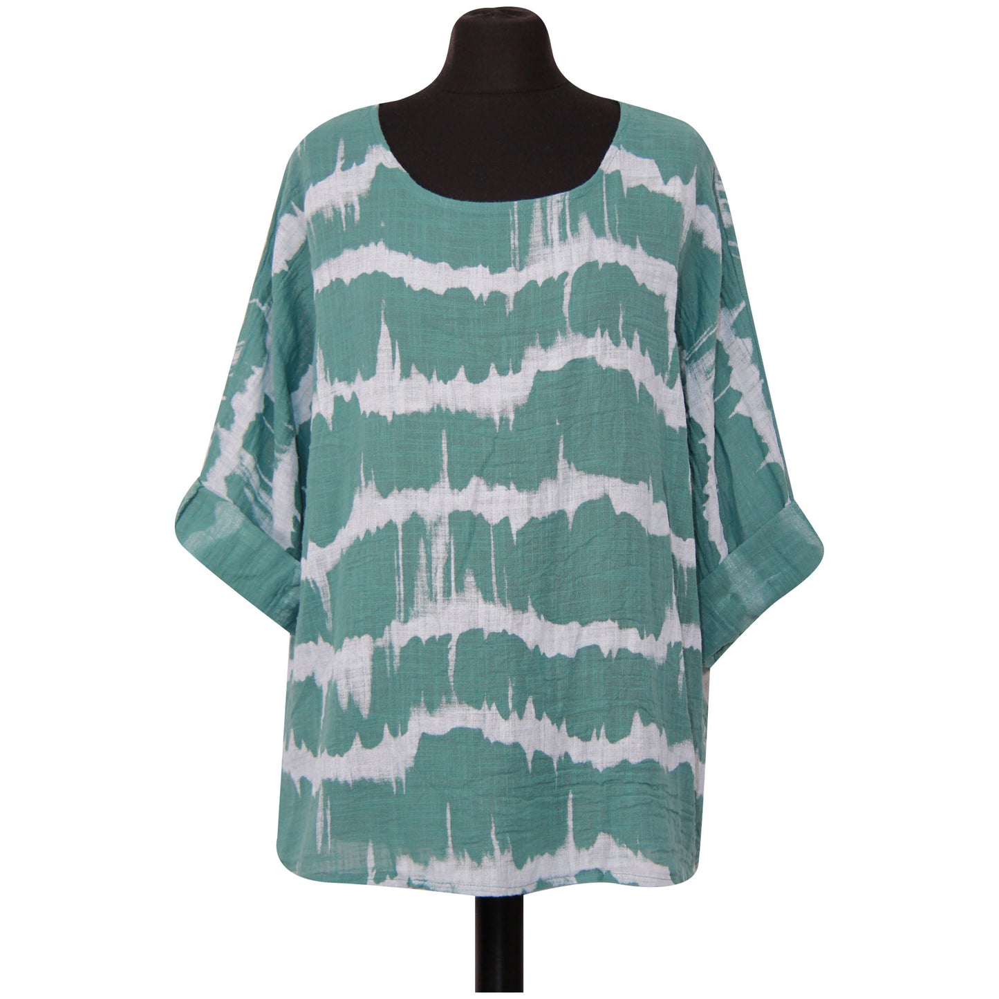 Summer Breeze Tie-Dye crop-top voor dames - boho-chique stijl