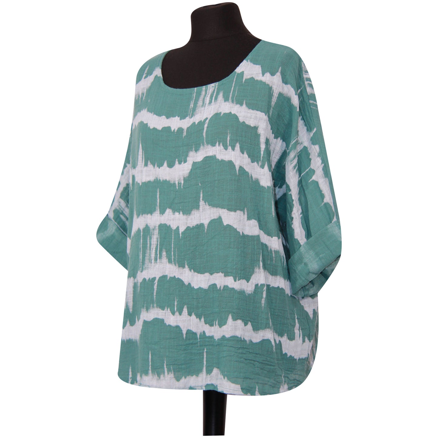 Summer Breeze Tie-Dye crop-top voor dames - boho-chique stijl